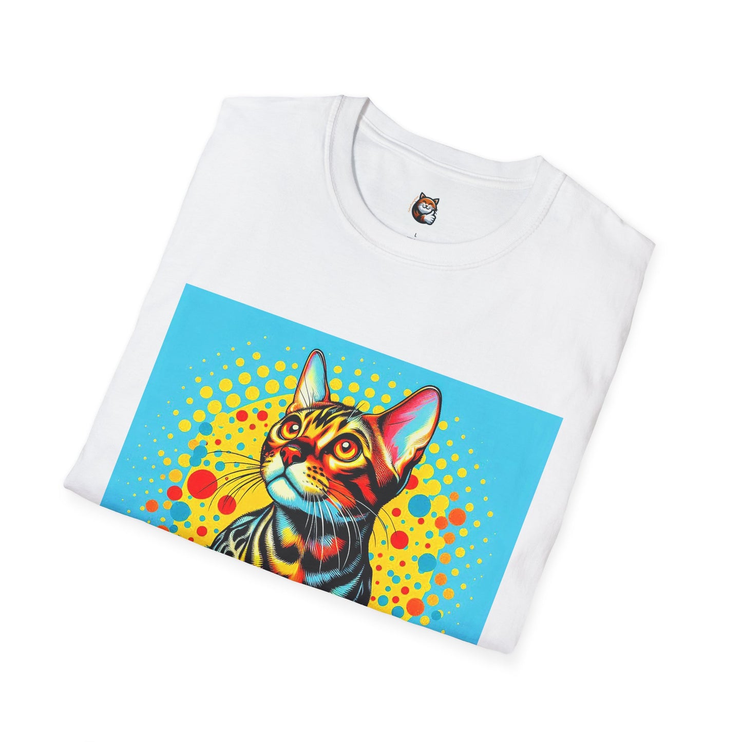 Bengal Unisex spots anf stripes  colors Softstyle T-Shirt