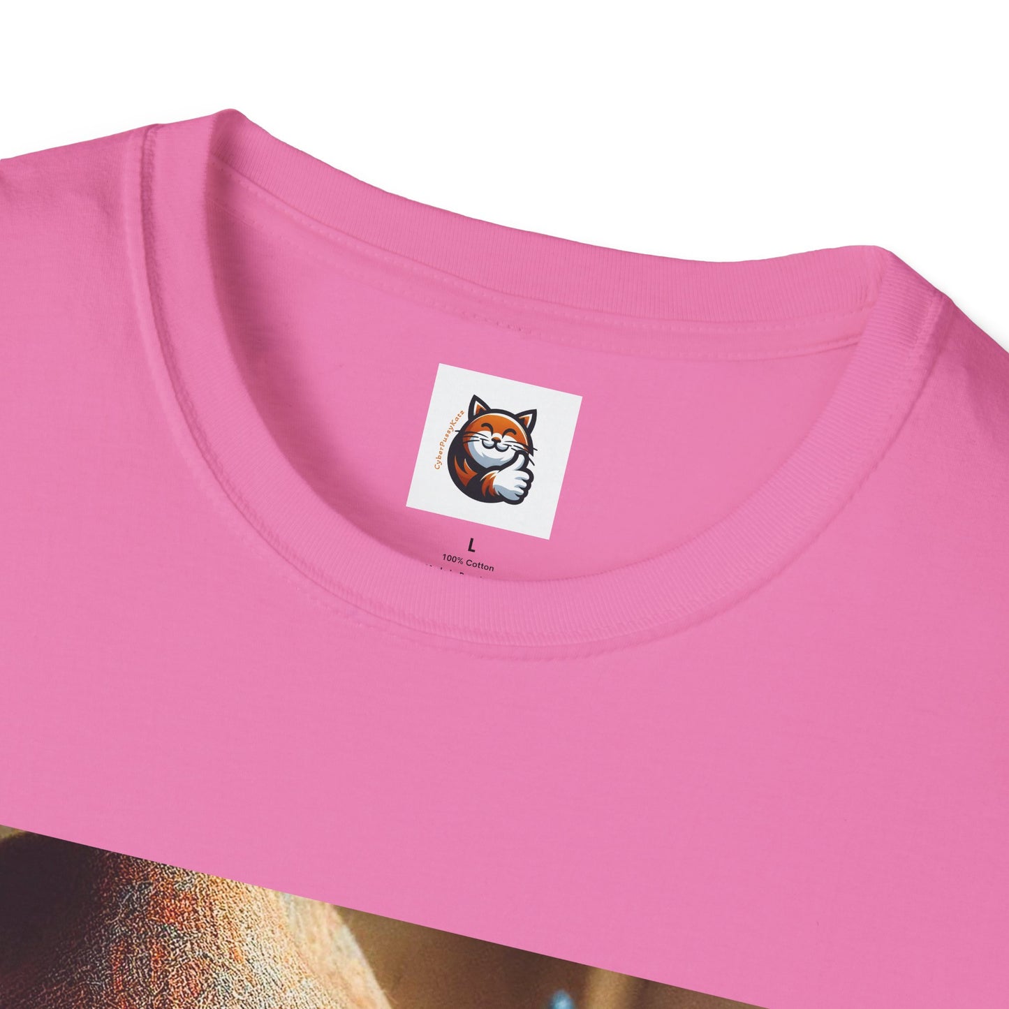 Russian Blue Cat hat and bow tie T-Shirt