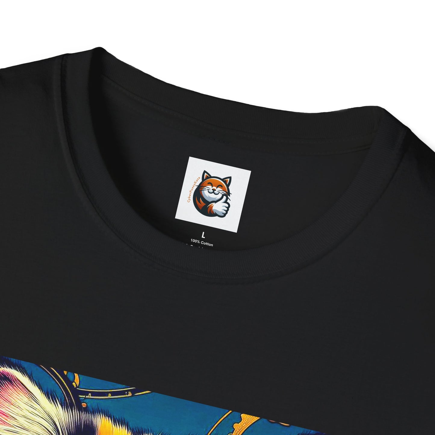Persian Cat Unisex Softstyle T-Shirt