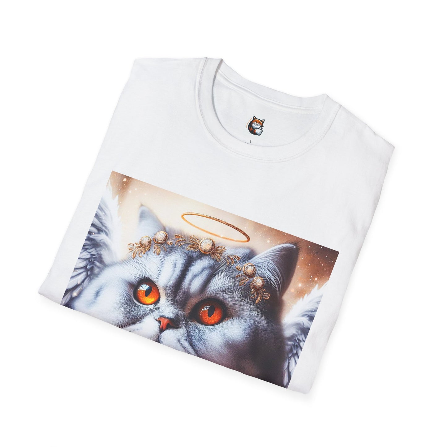 Selkirk Rex Cat T-Shirt heavenly Angel