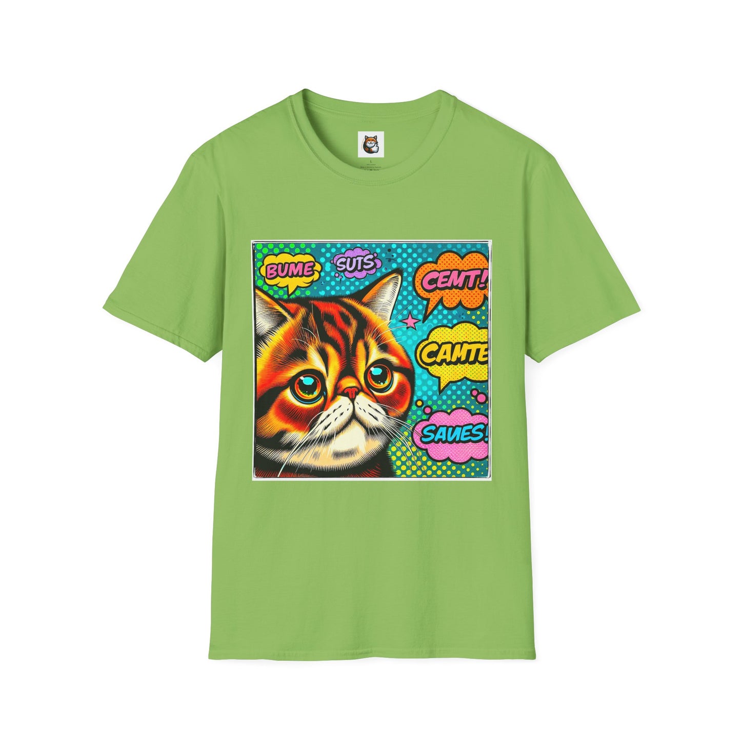 Exotic Shorthair Cat Unisex Softstyle T-Shirt