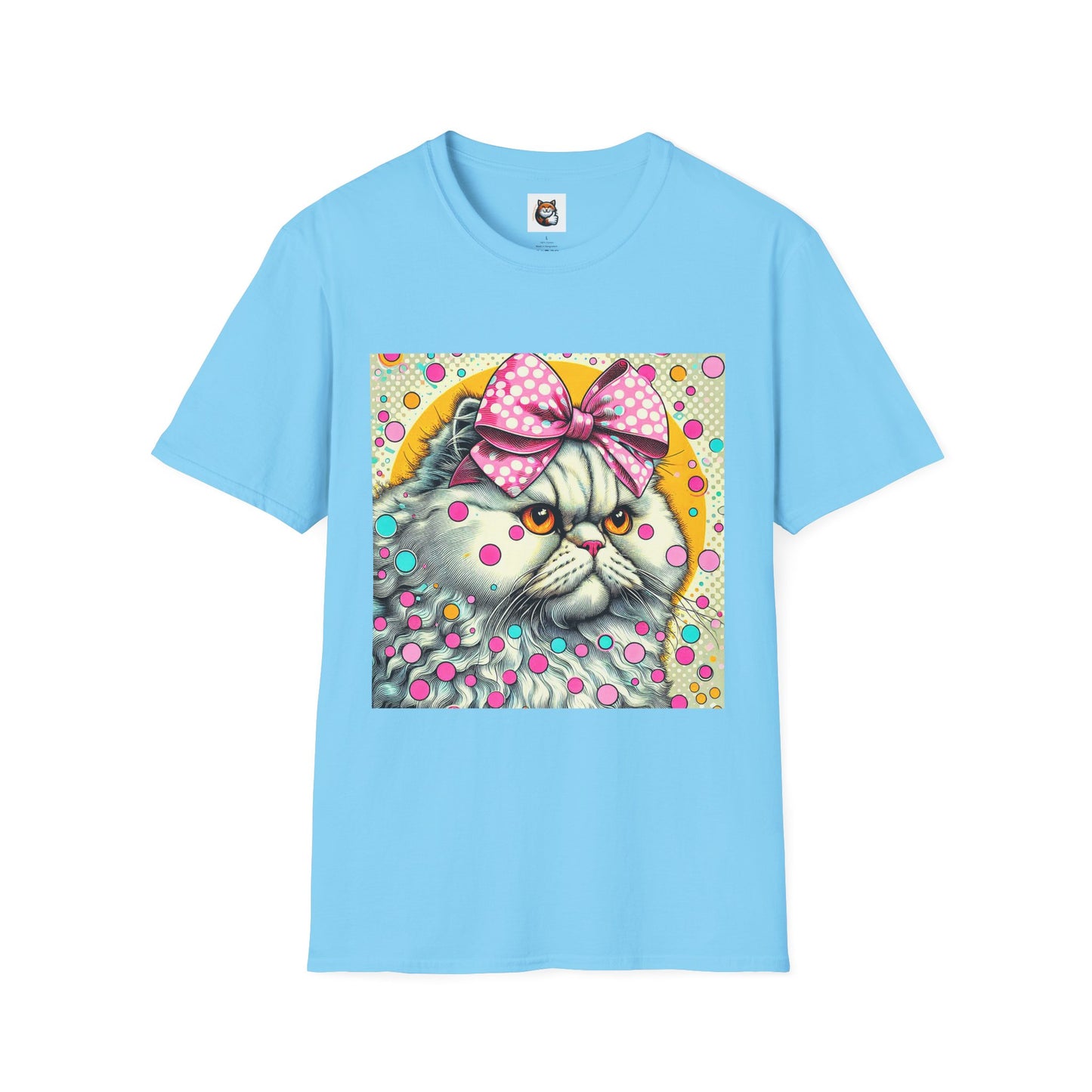 Selkirk Rex Cat T-Shirt angry princess