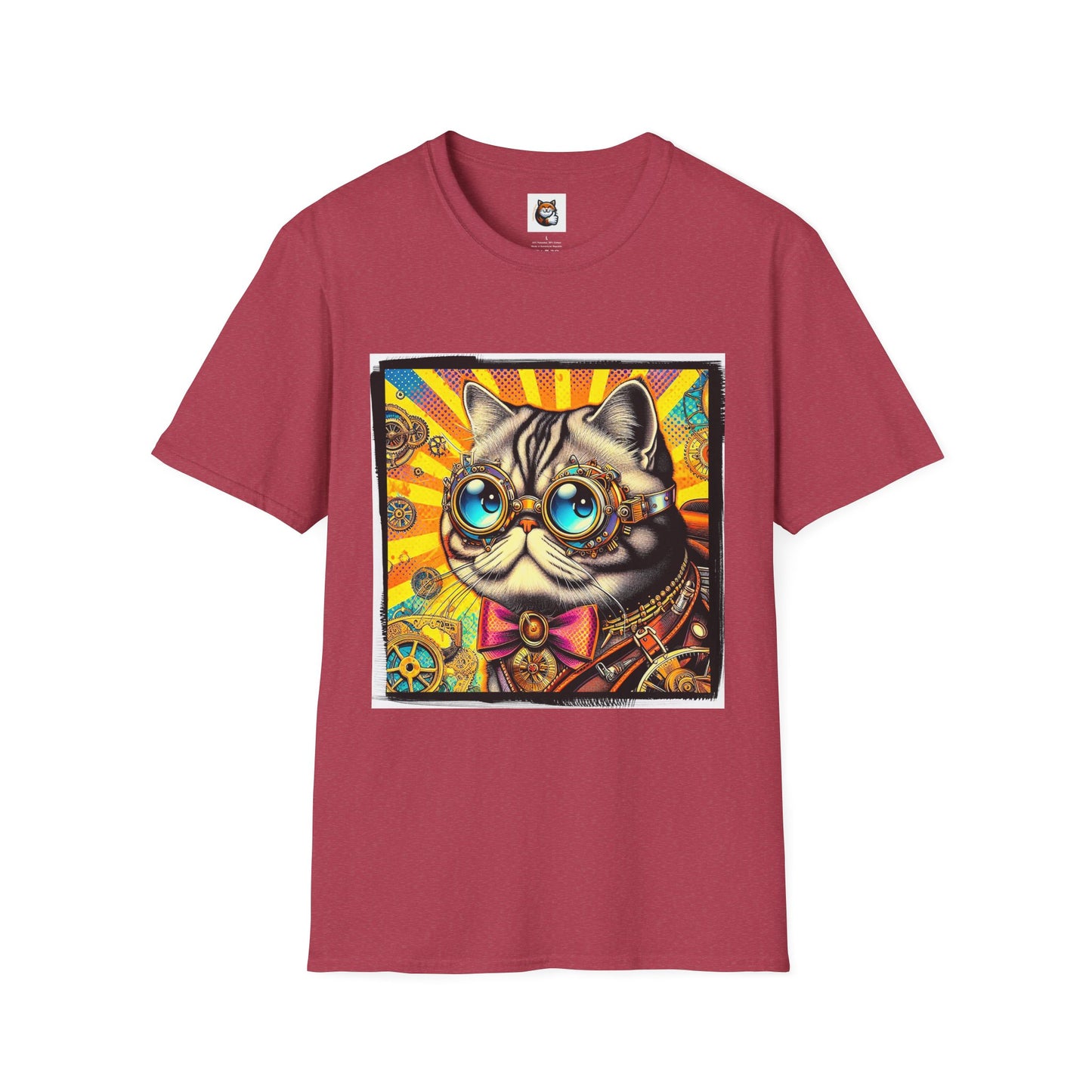 Exotic Shorthair Cat Unisex Softstyle T-Shirt