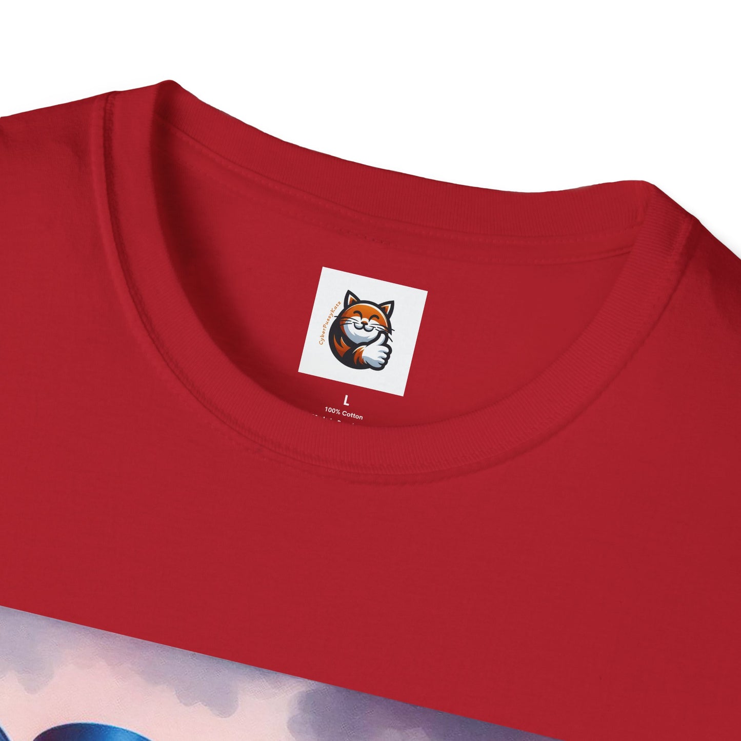 Russian Blue Cat tiny car  T-Shirt