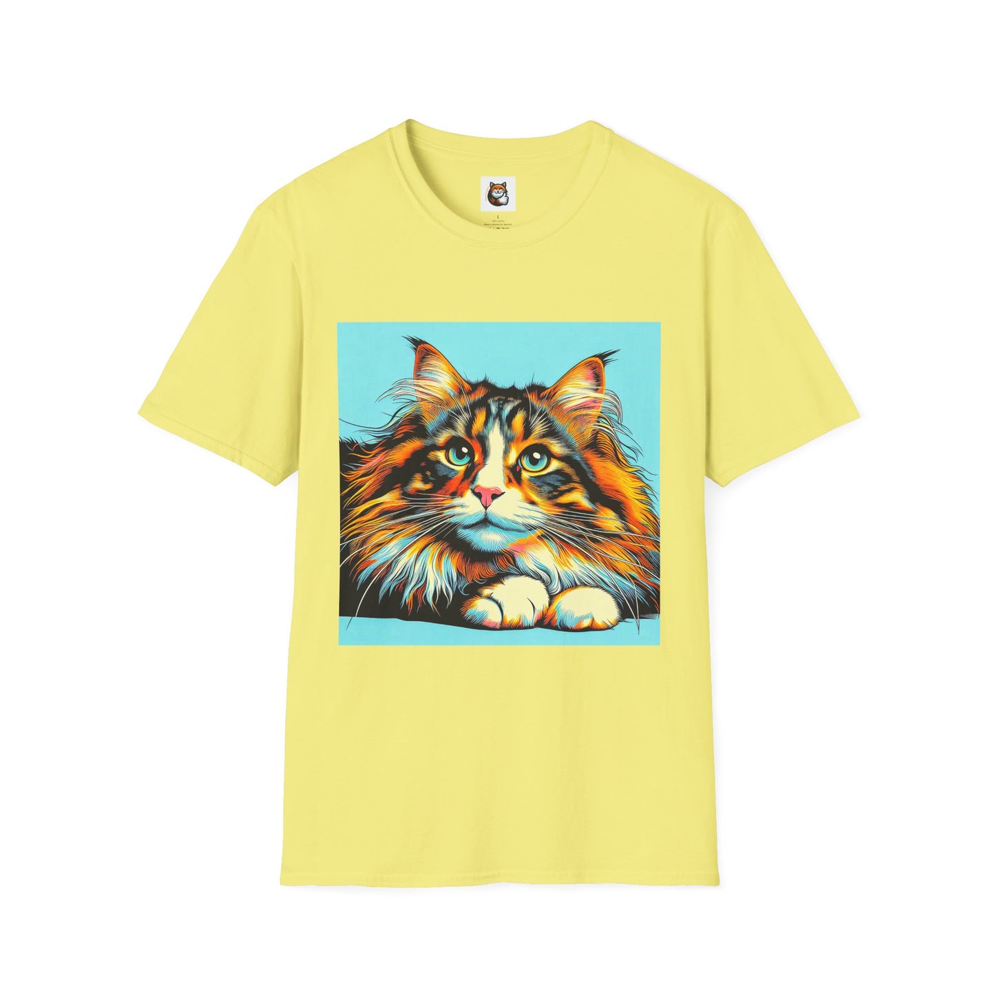 Norwegian Forest Cat Unisex Softstyle T-Shirt