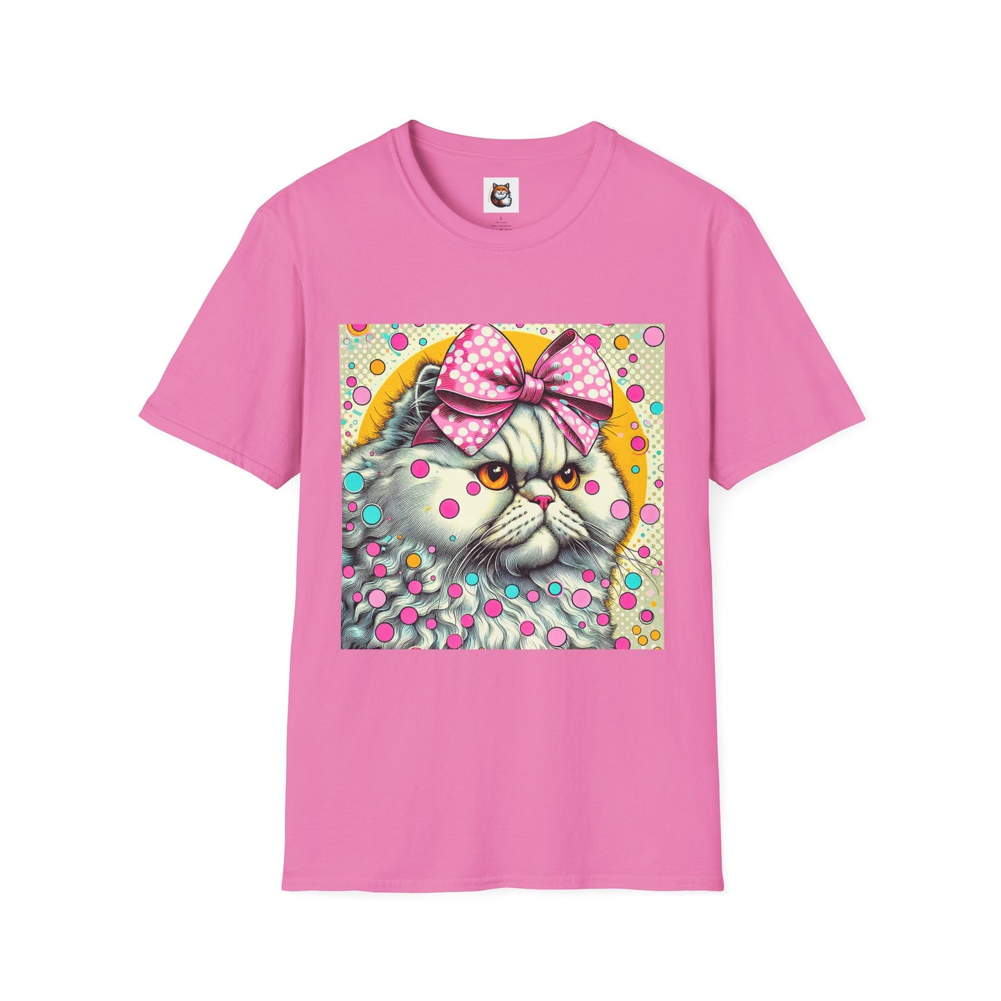 Selkirk Rex Cat T-Shirt angry princess