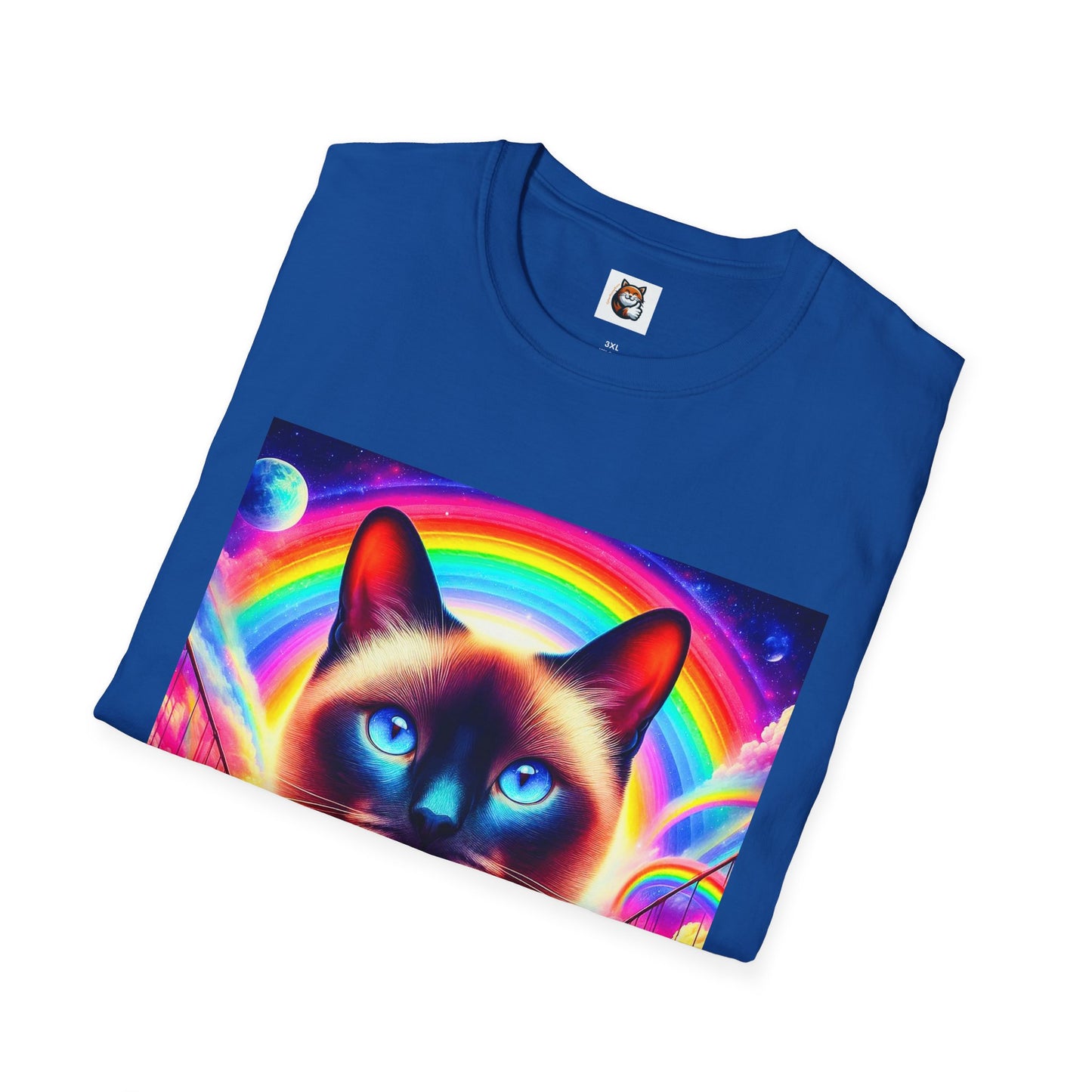 Siamese Cat floating kitty shirt