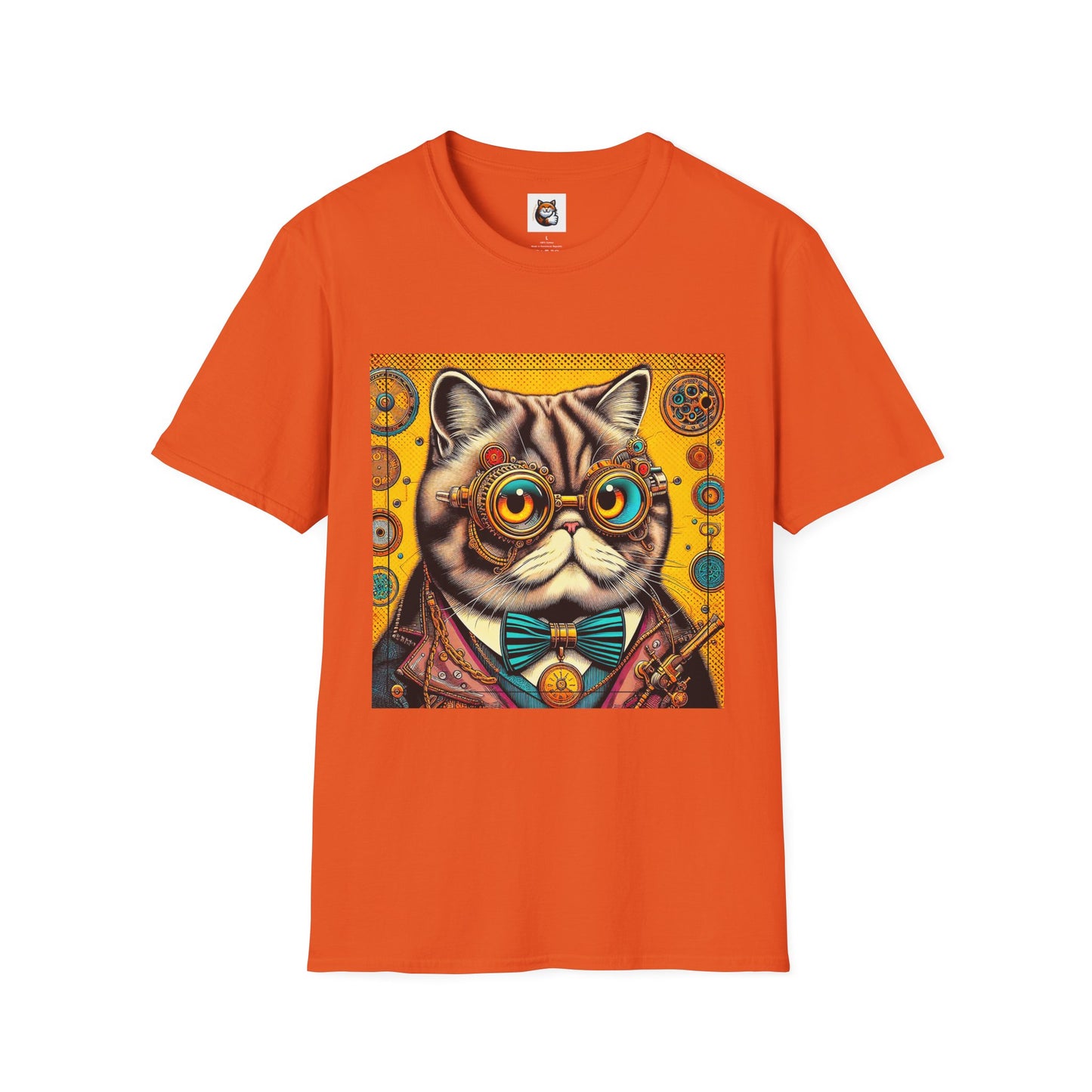 Exotic Shorthair Cat Unisex Softstyle T-Shirt