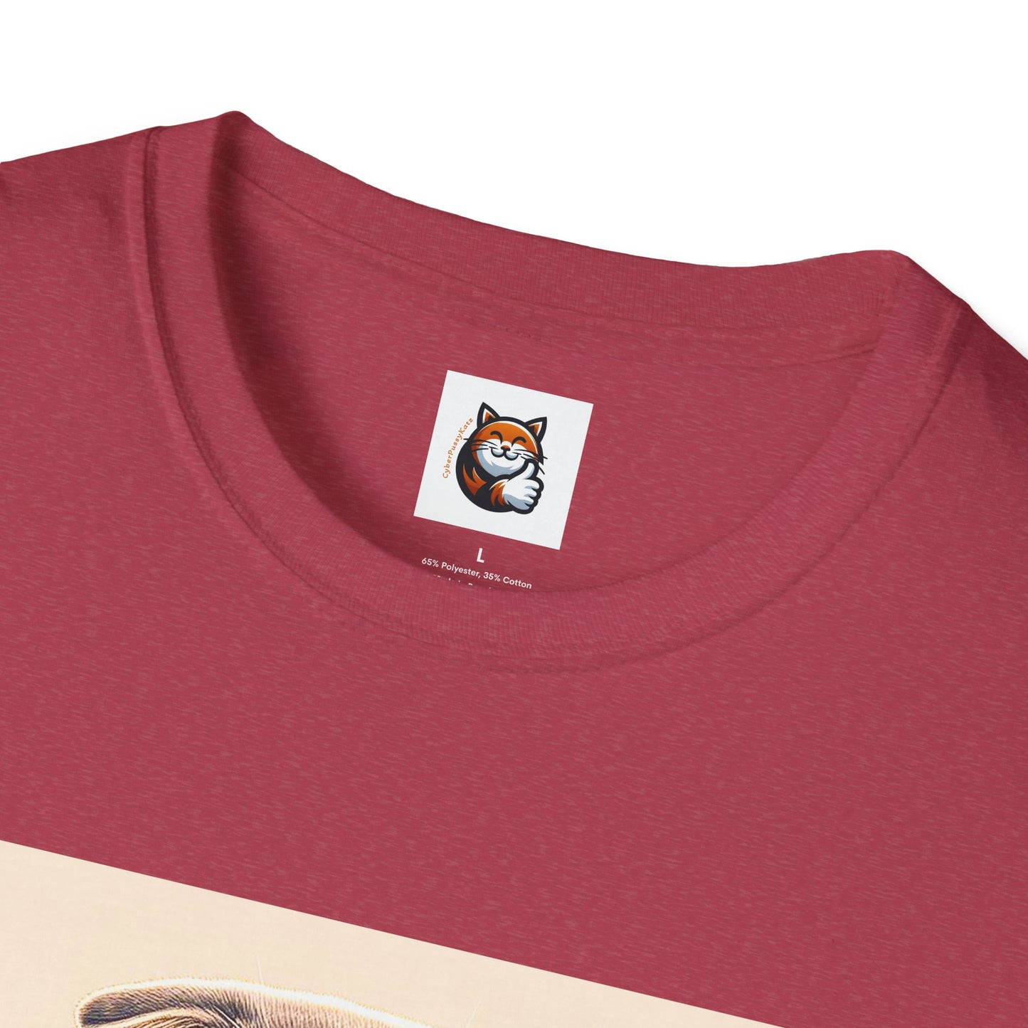 Scottish Fold Cat suit and tie  T-Shirt