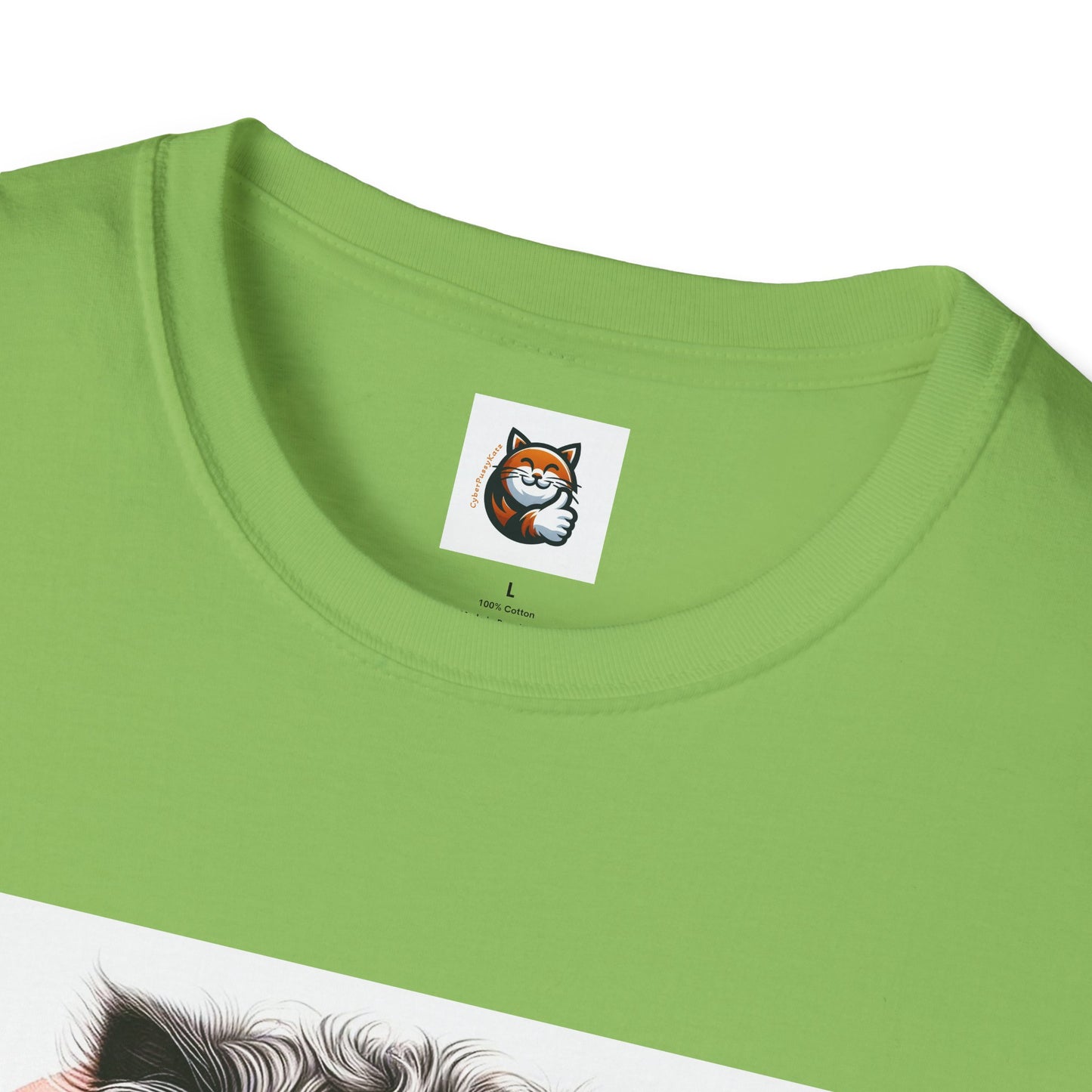 Selkirk Rex Cat T-Shirt fluffy surfer girl