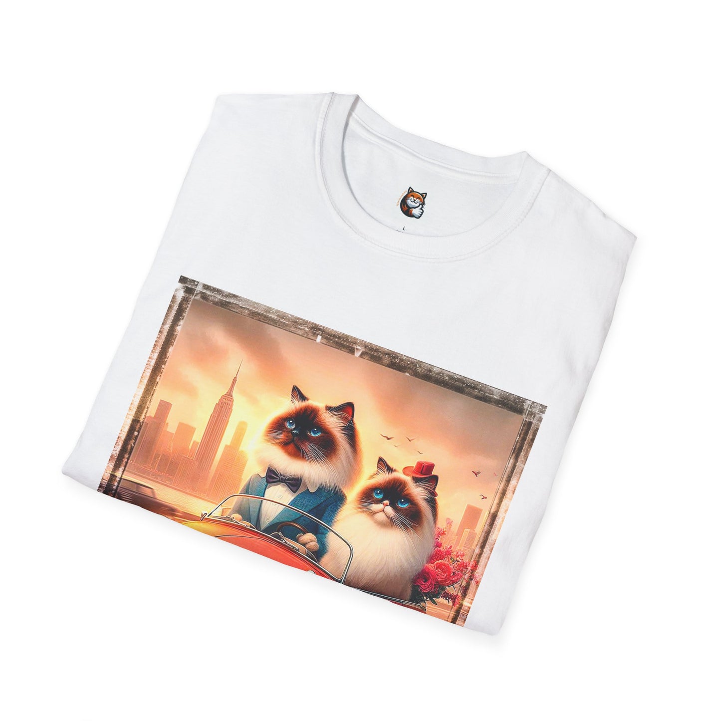 Wacky Birman tiny car Softstyle T-Shirt