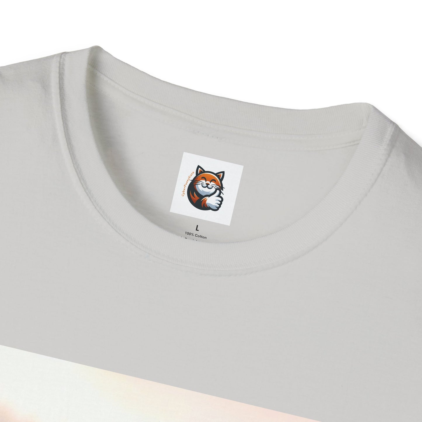 Wacky Persian Cat Unisex Softstyle T-Shirt