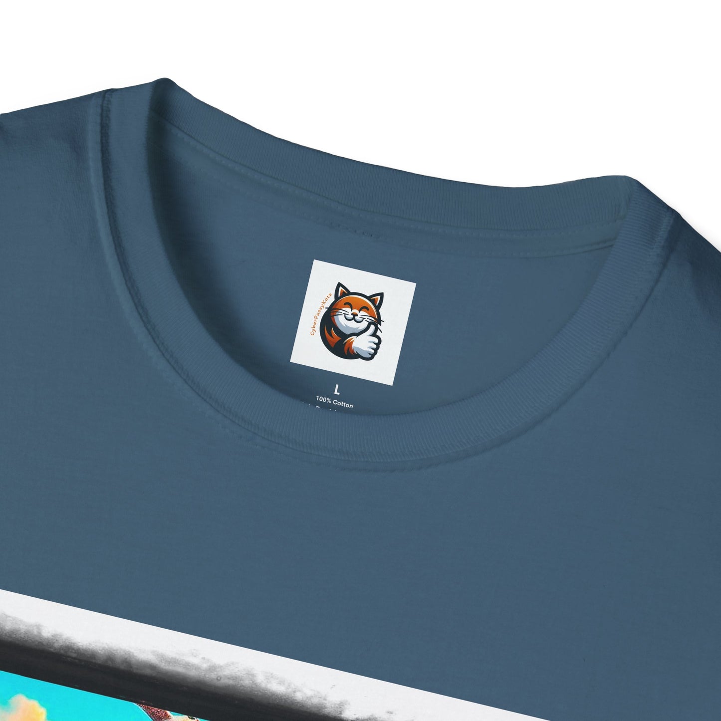Domestic Cat Unisex Softstyle T-Shirt