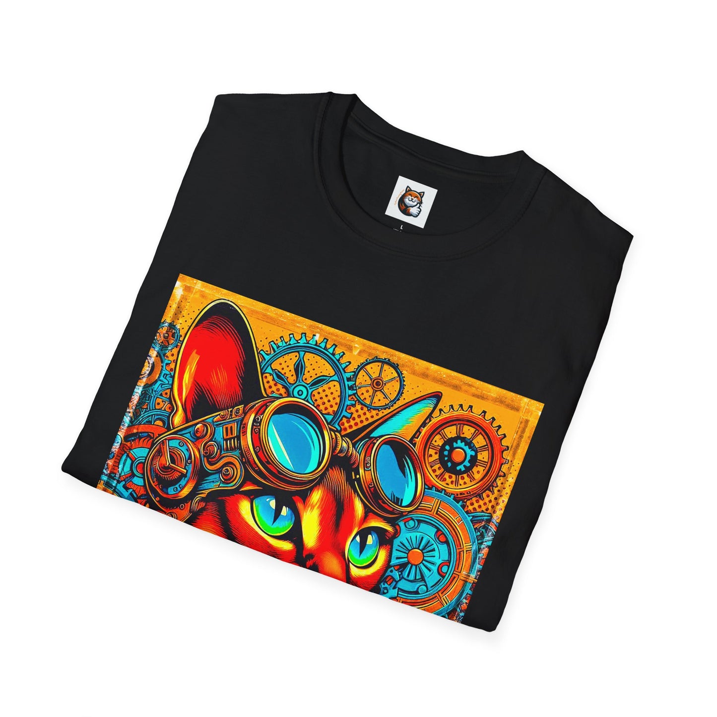 Abyssinian steampunk Softstyle T-Shirt