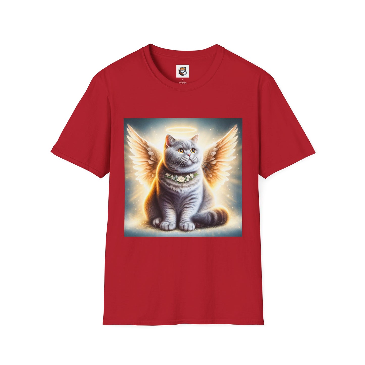 British Shorthair wings Softstyle T-Shirt