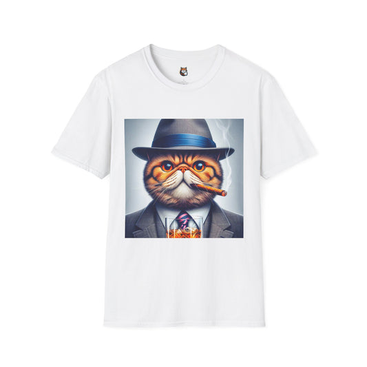 Exotic Shorthair Cat Unisex Softstyle T-Shirt