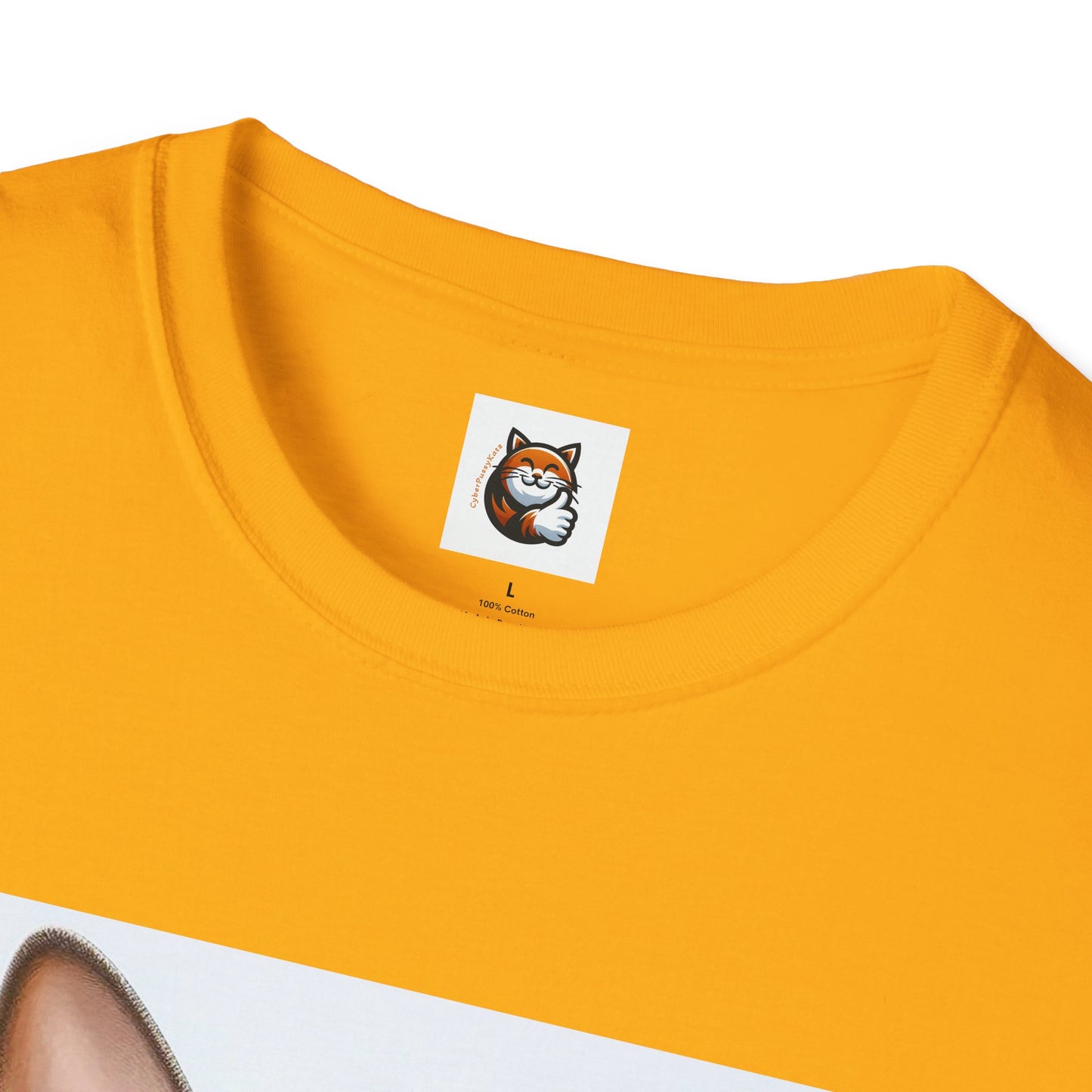 Devon Rex Cat business man Softstyle T-Shirt
