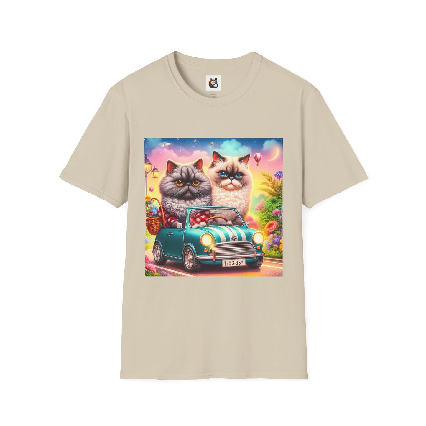 Selkirk Rex Cat T-Shirt tiny car