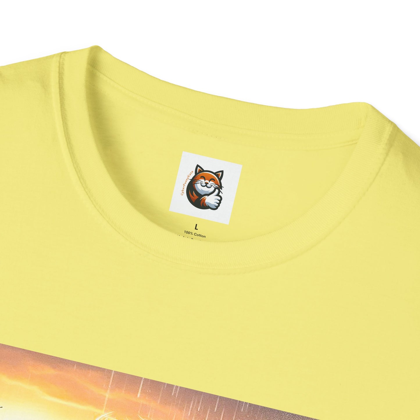 Selkirk Rex Cat T-Shirt -handsome surfer