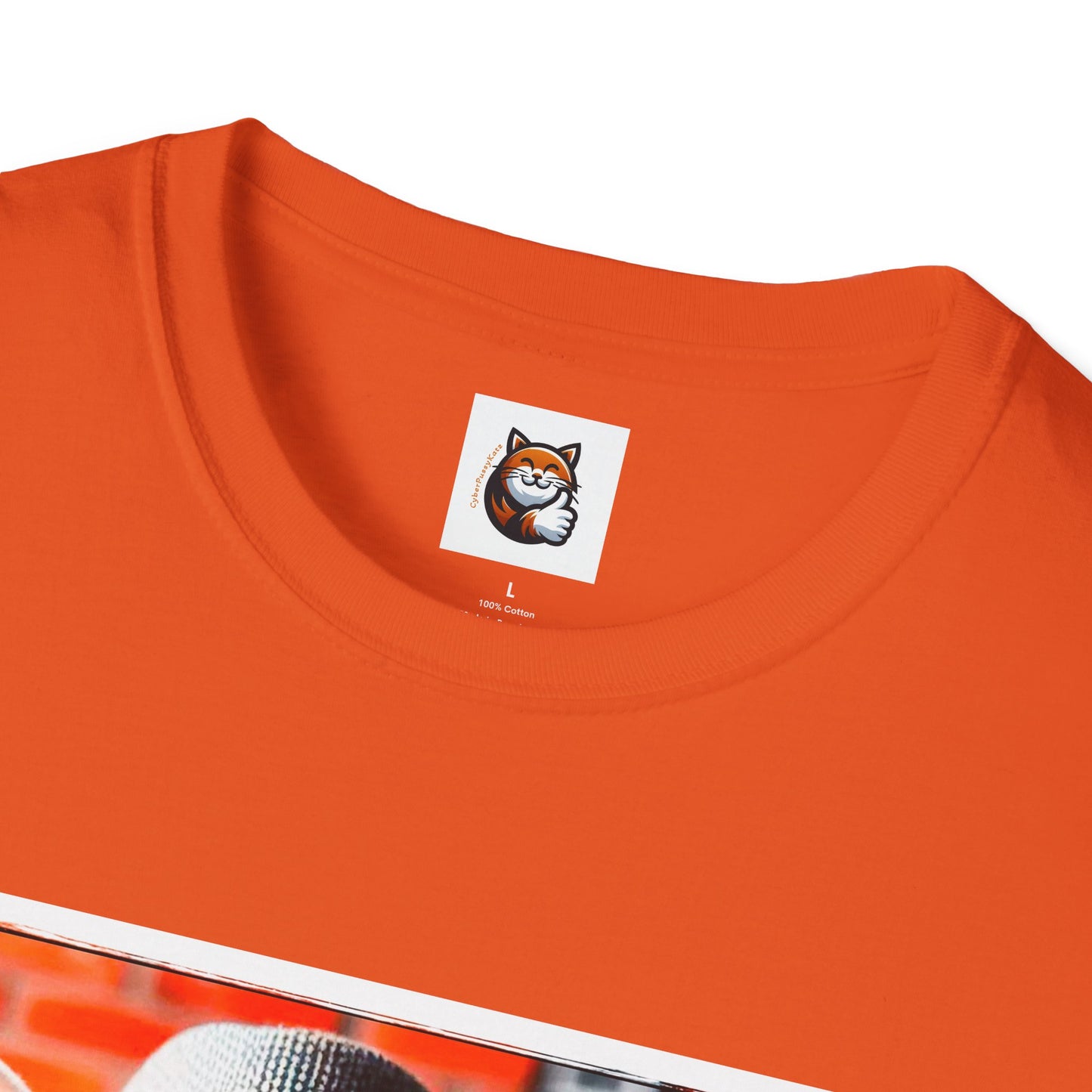 Devon Rex Cat hat and tie Softstyle T-Shirt