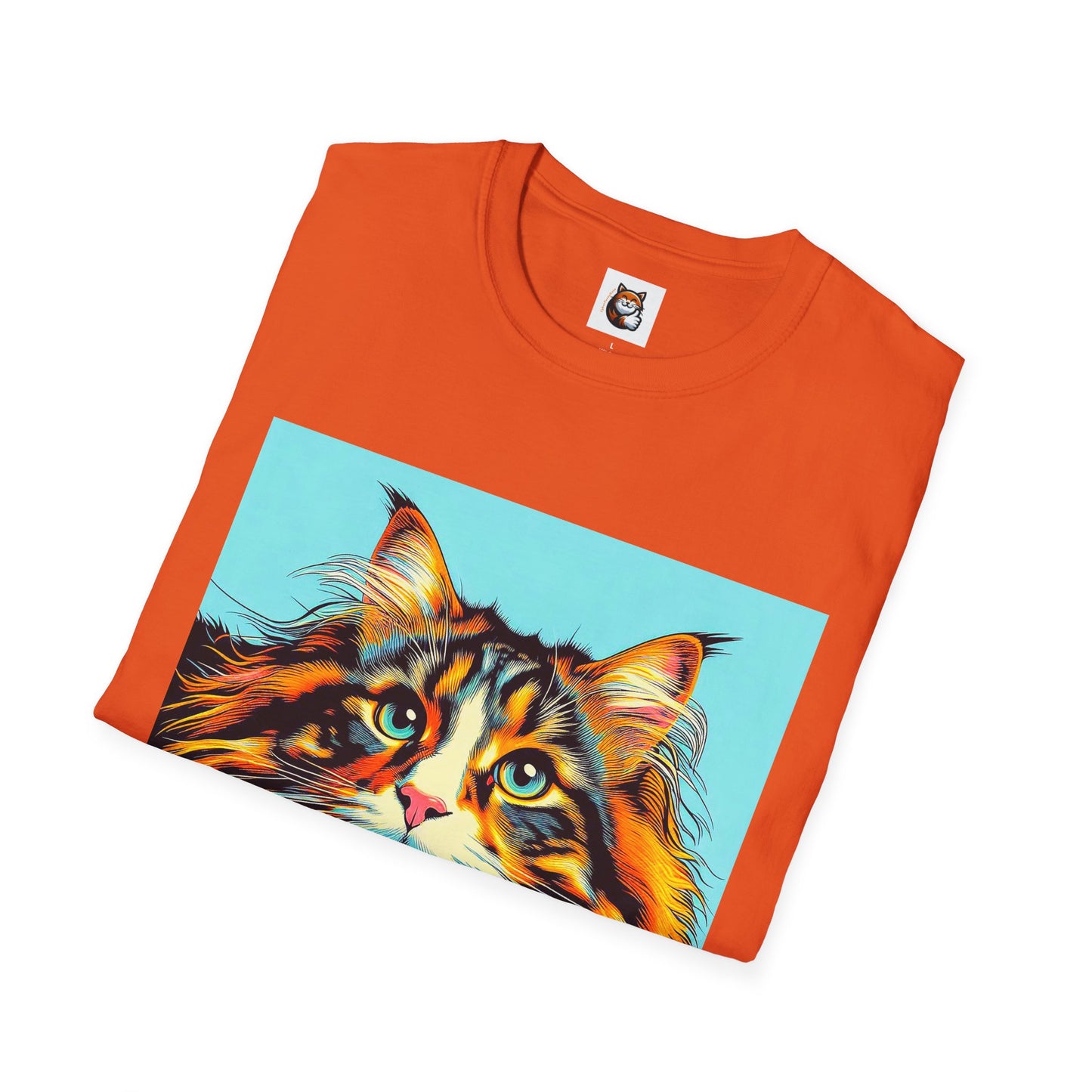 Norwegian Forest Cat Unisex Softstyle T-Shirt