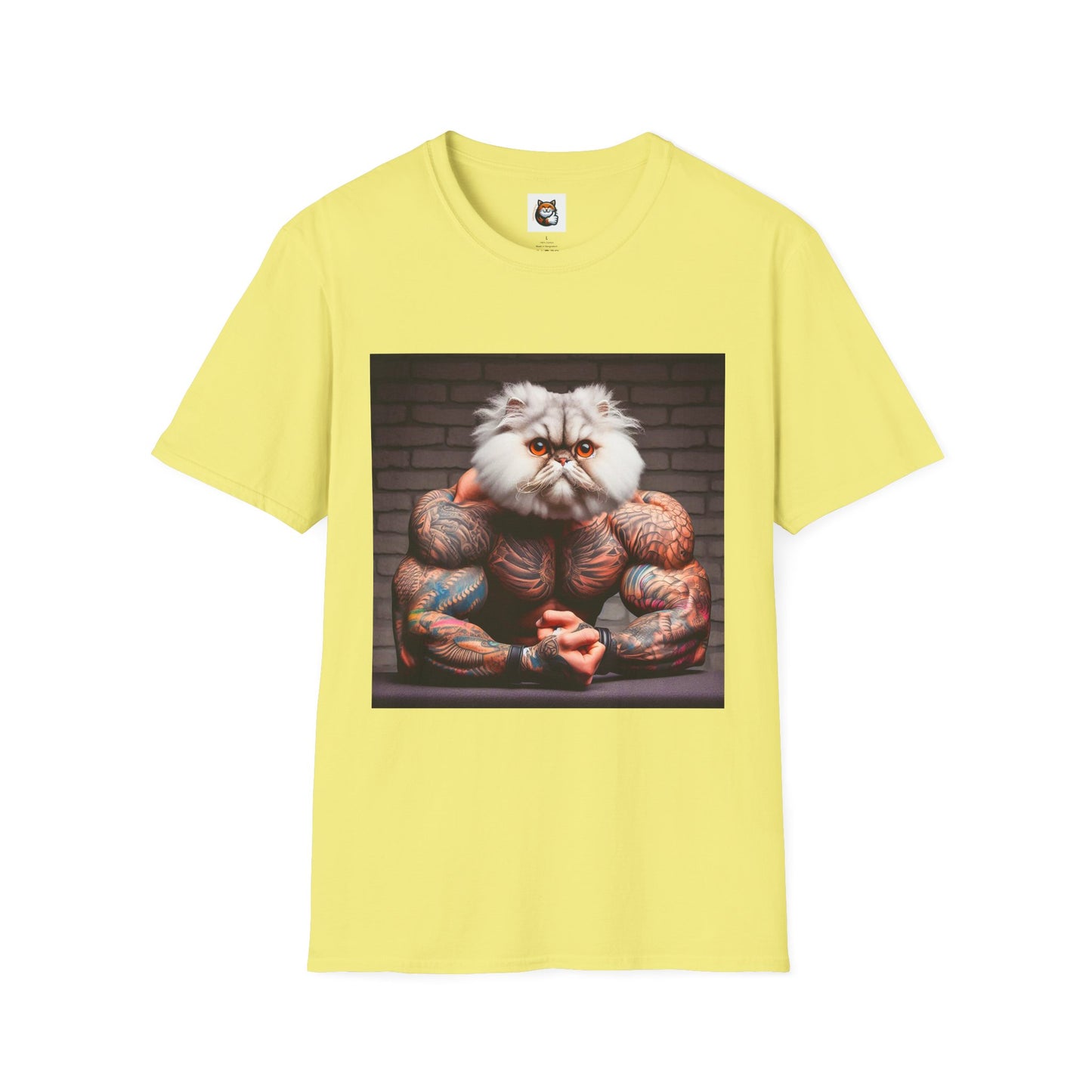 Selkirk Rex Cat T-Shirt arms