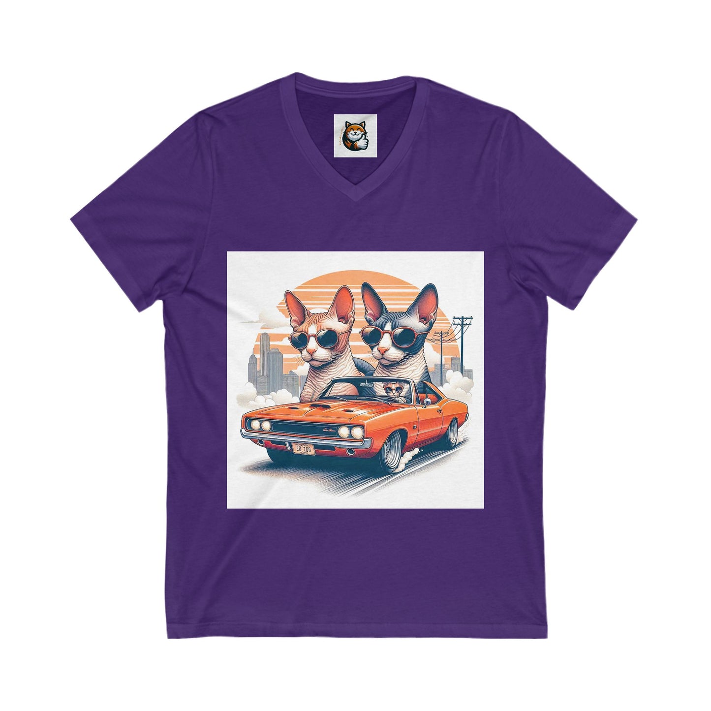 Cornish Rex Cat friends driving shirt