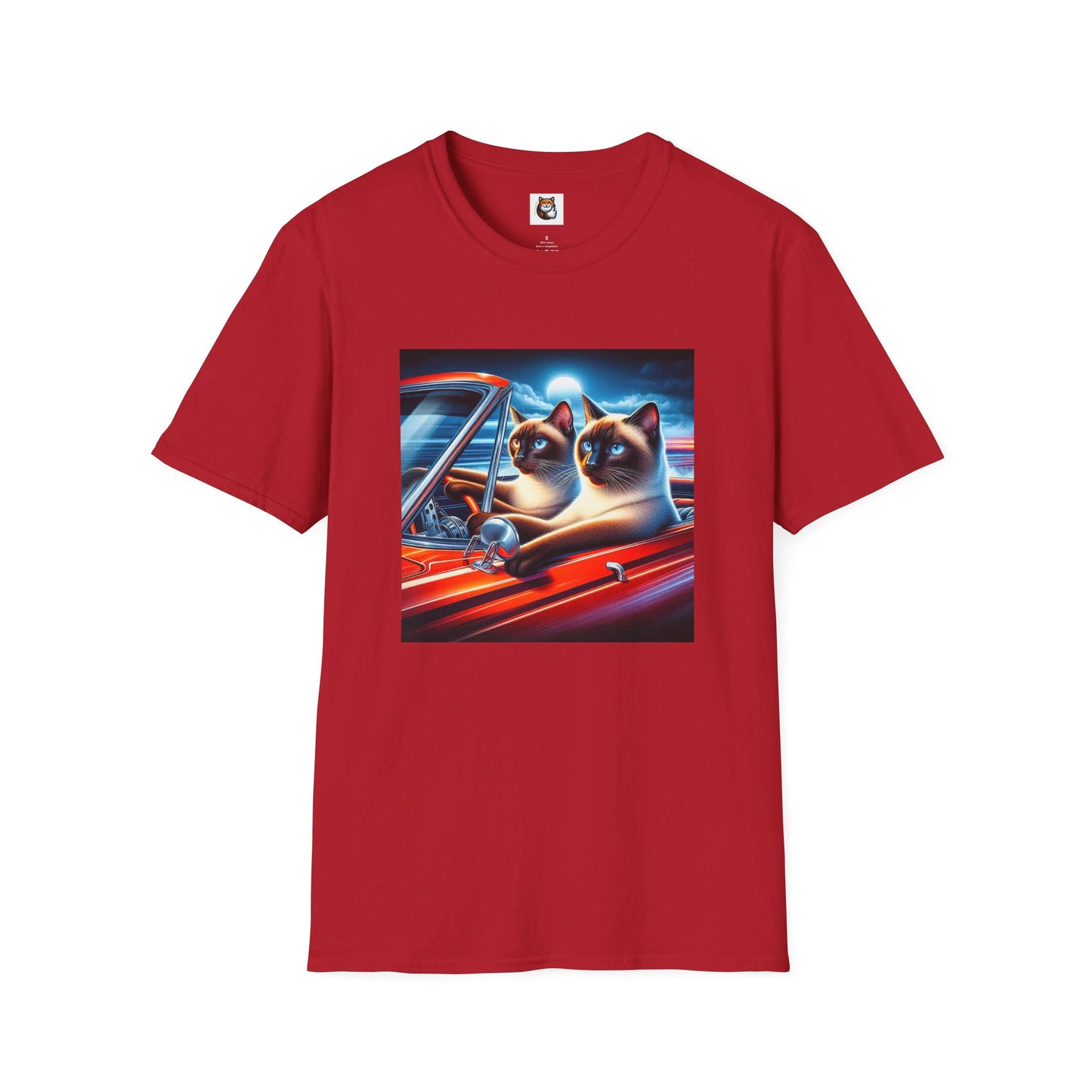 Wacky Siamese Cat friends drivinh