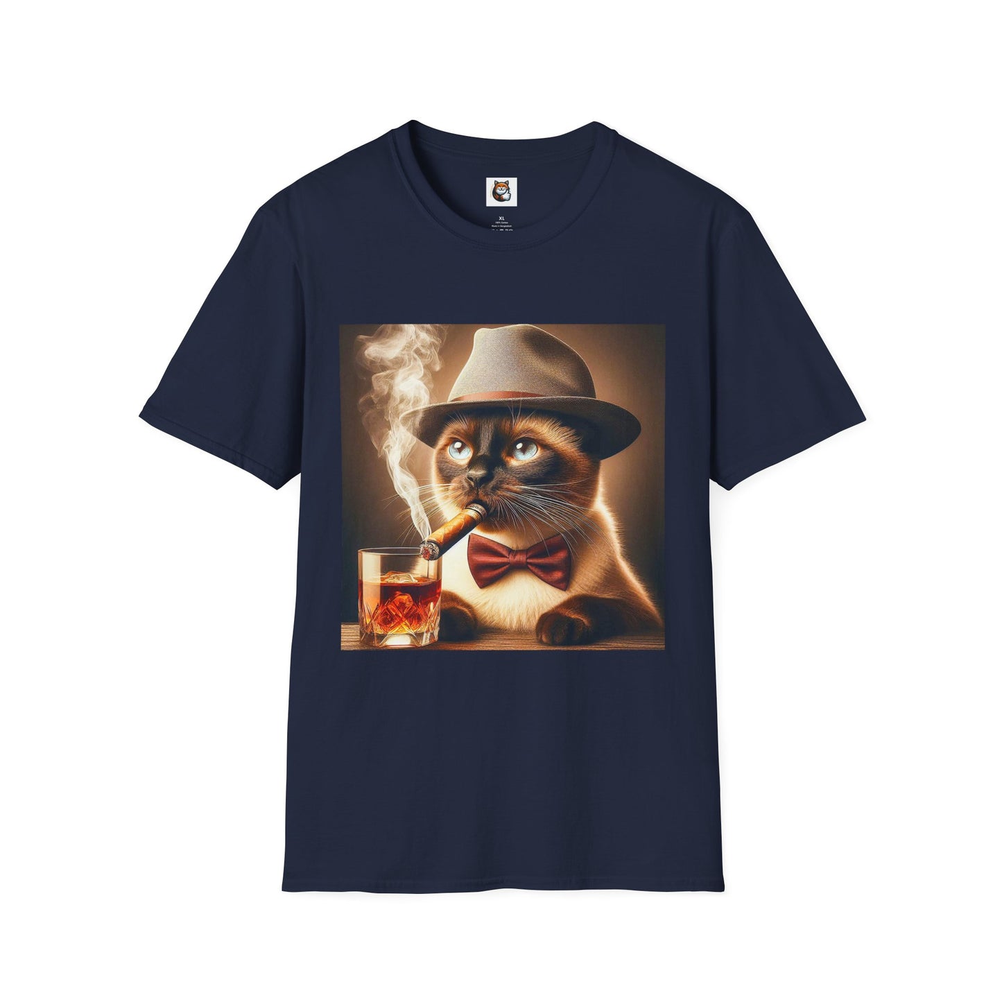 Siamese Cat cigar smoking