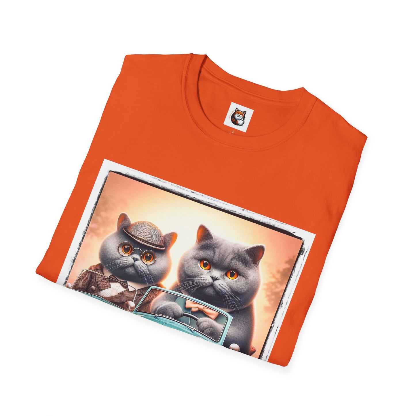 Wacky British Shorthair Unisex Softstyle T-Shirt