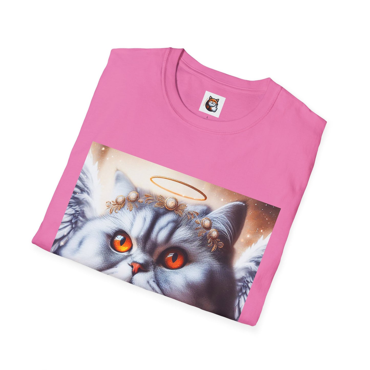 Selkirk Rex Cat T-Shirt heavenly Angel