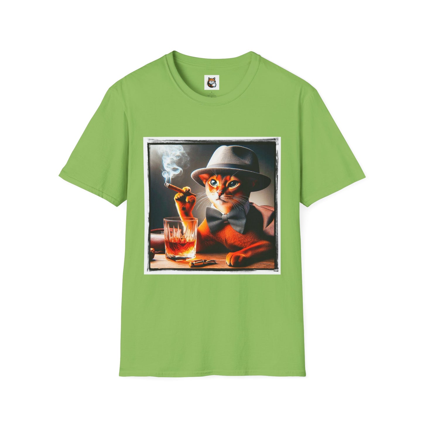 Abyssinian cigar smoking Softstyle T-Shirt