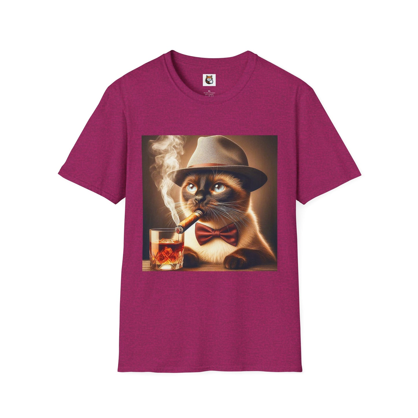Siamese Cat cigar smoking