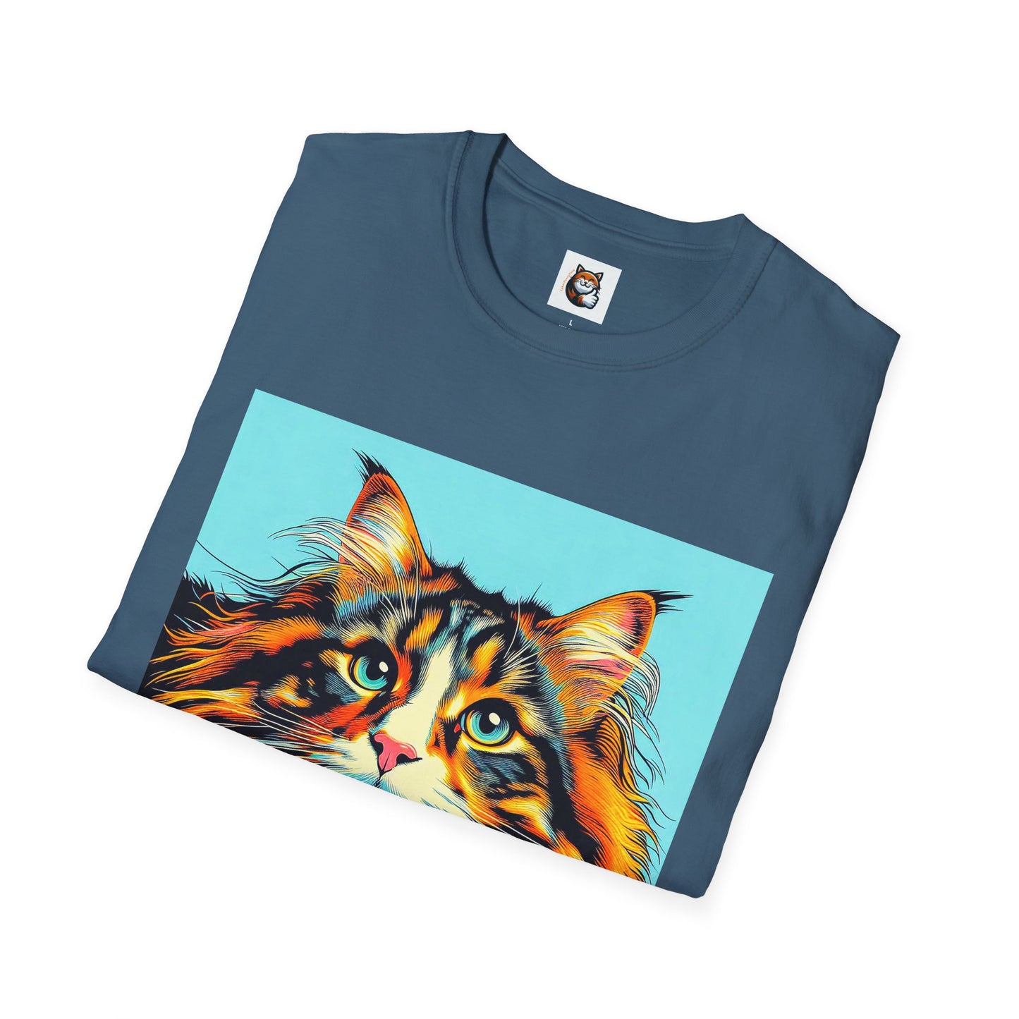 Norwegian Forest Cat Unisex Softstyle T-Shirt