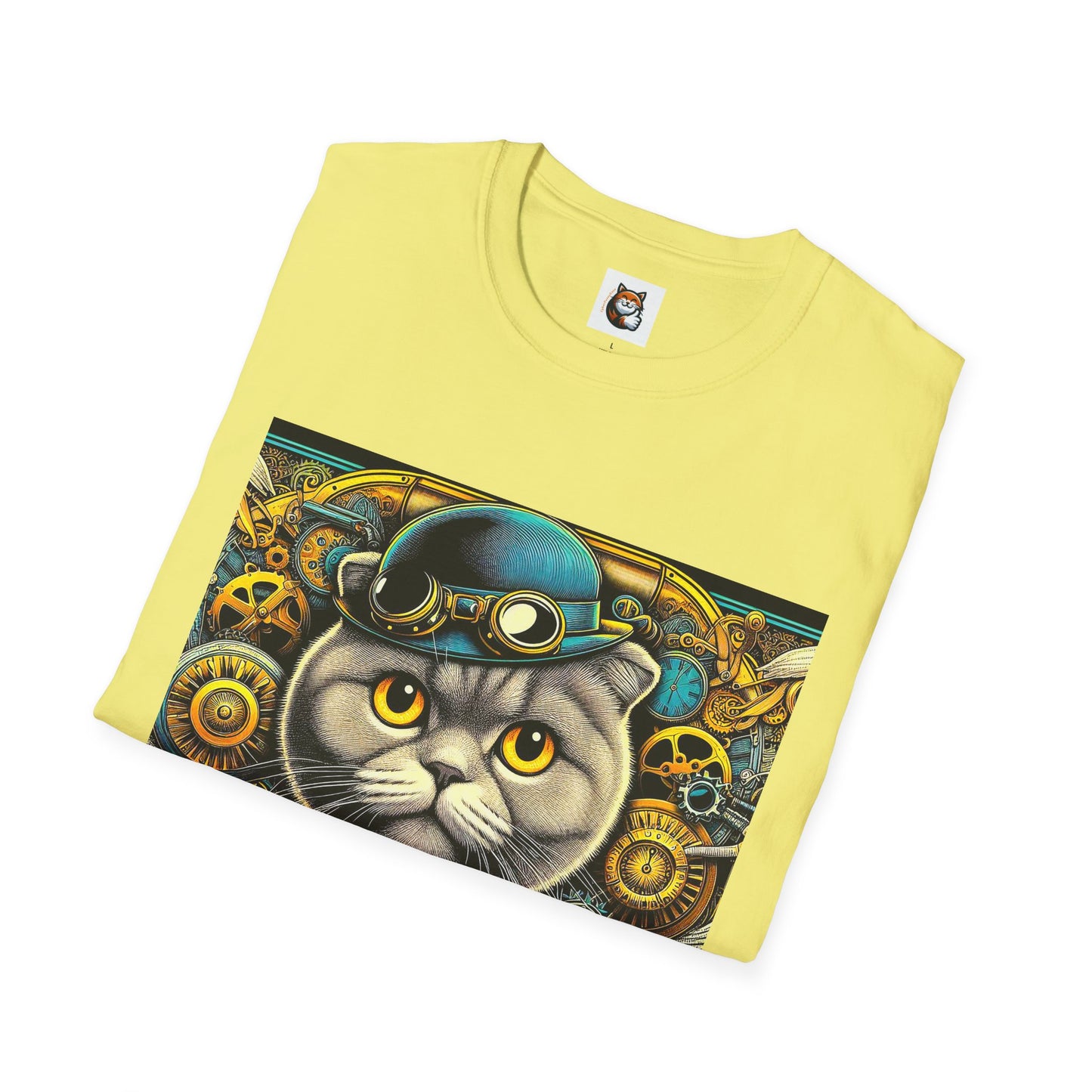 Scottish Fold  steam punk T-Shirt