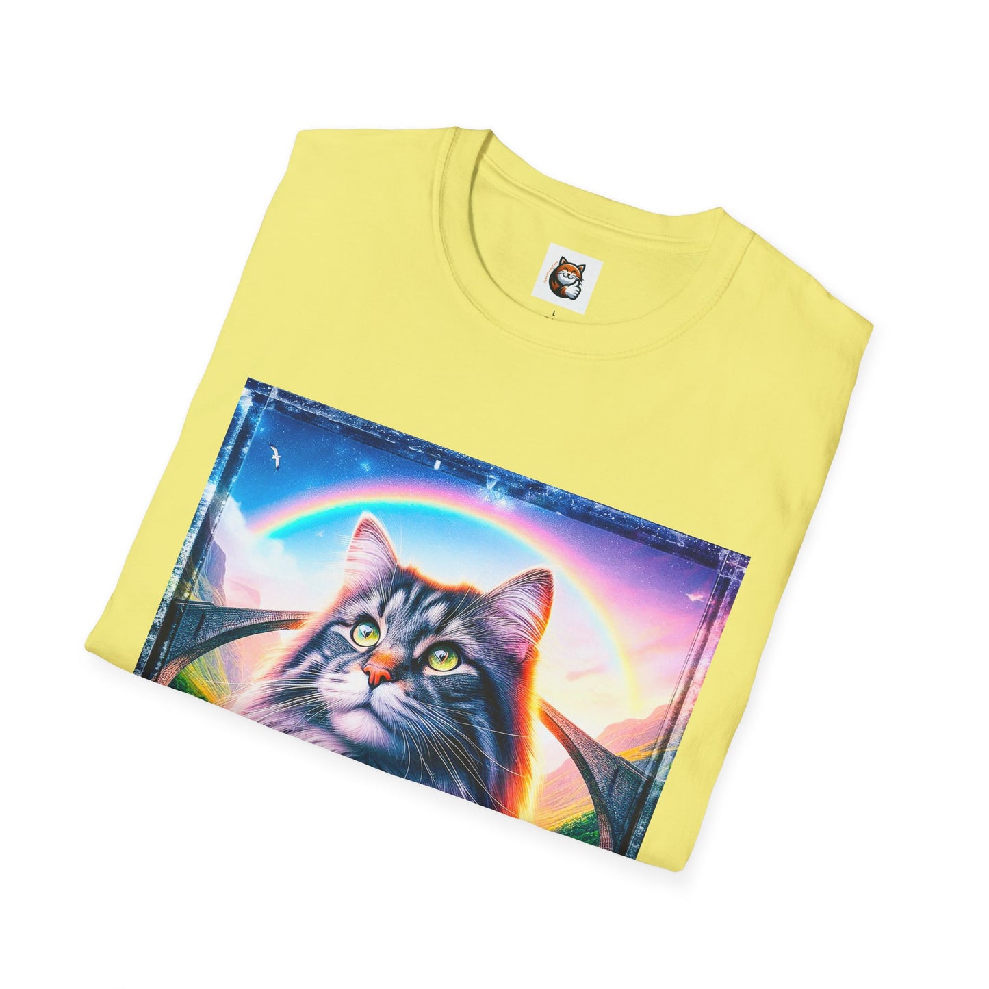 Norwegian Forest Cat Unisex Softstyle T-Shirt
