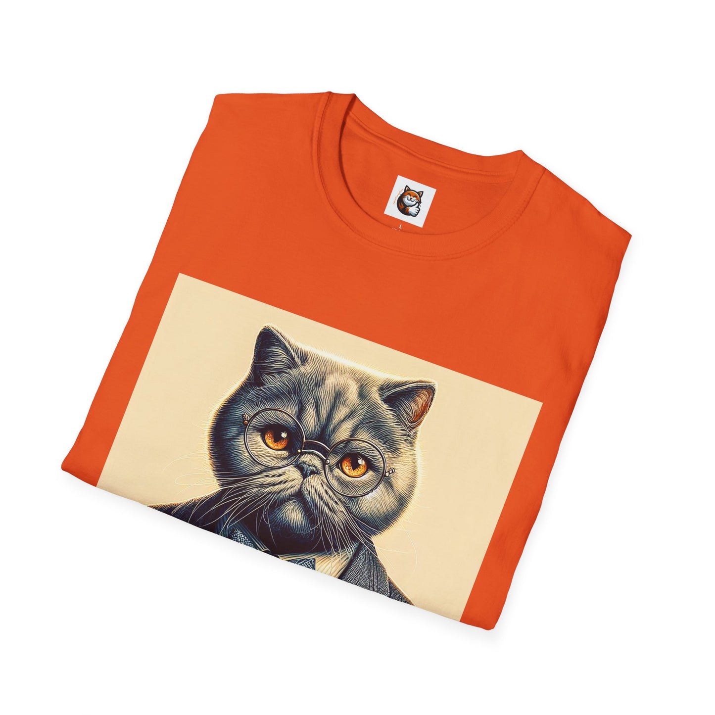 Selkirk Rex Cat T-Shirt business professional
