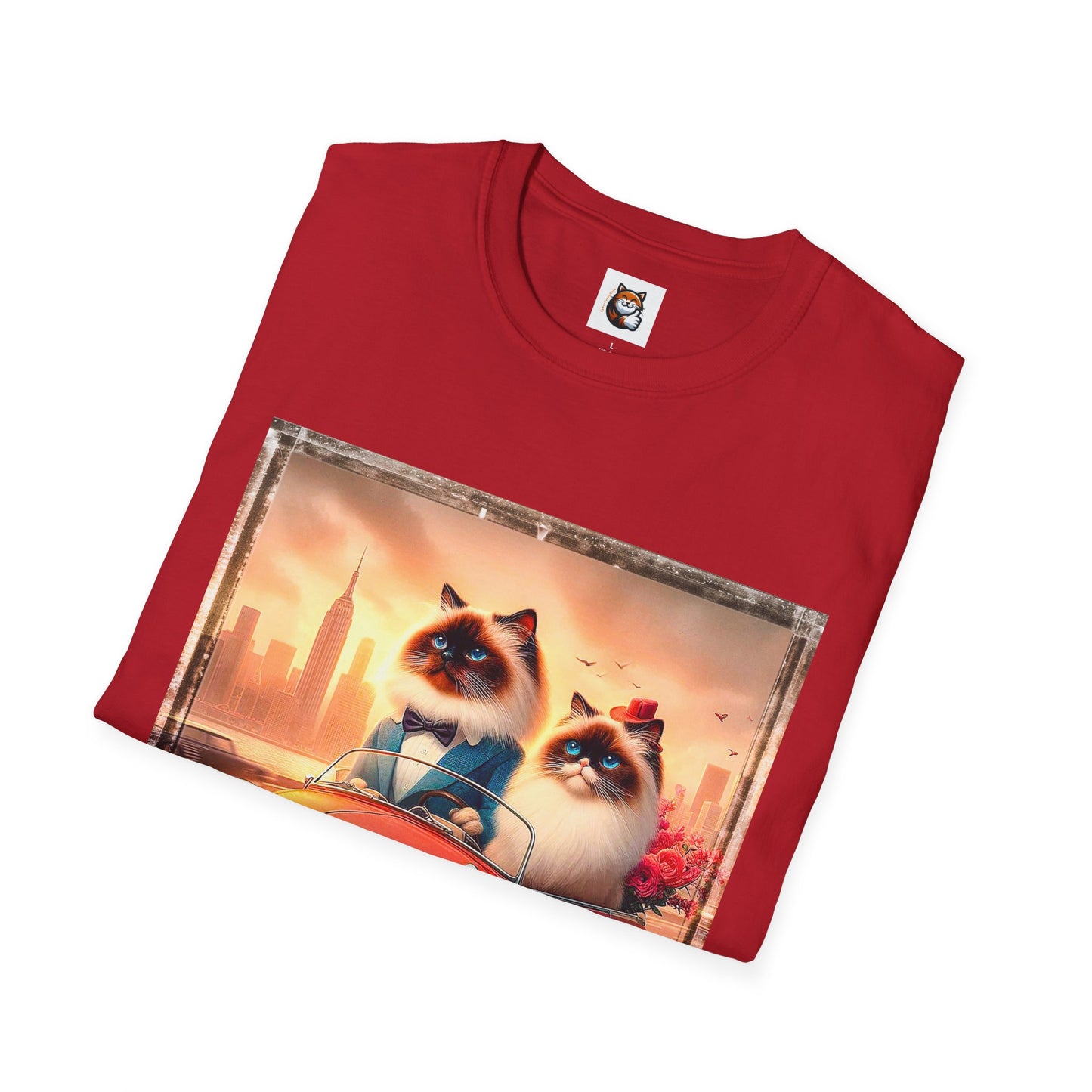 Wacky Birman tiny car Softstyle T-Shirt
