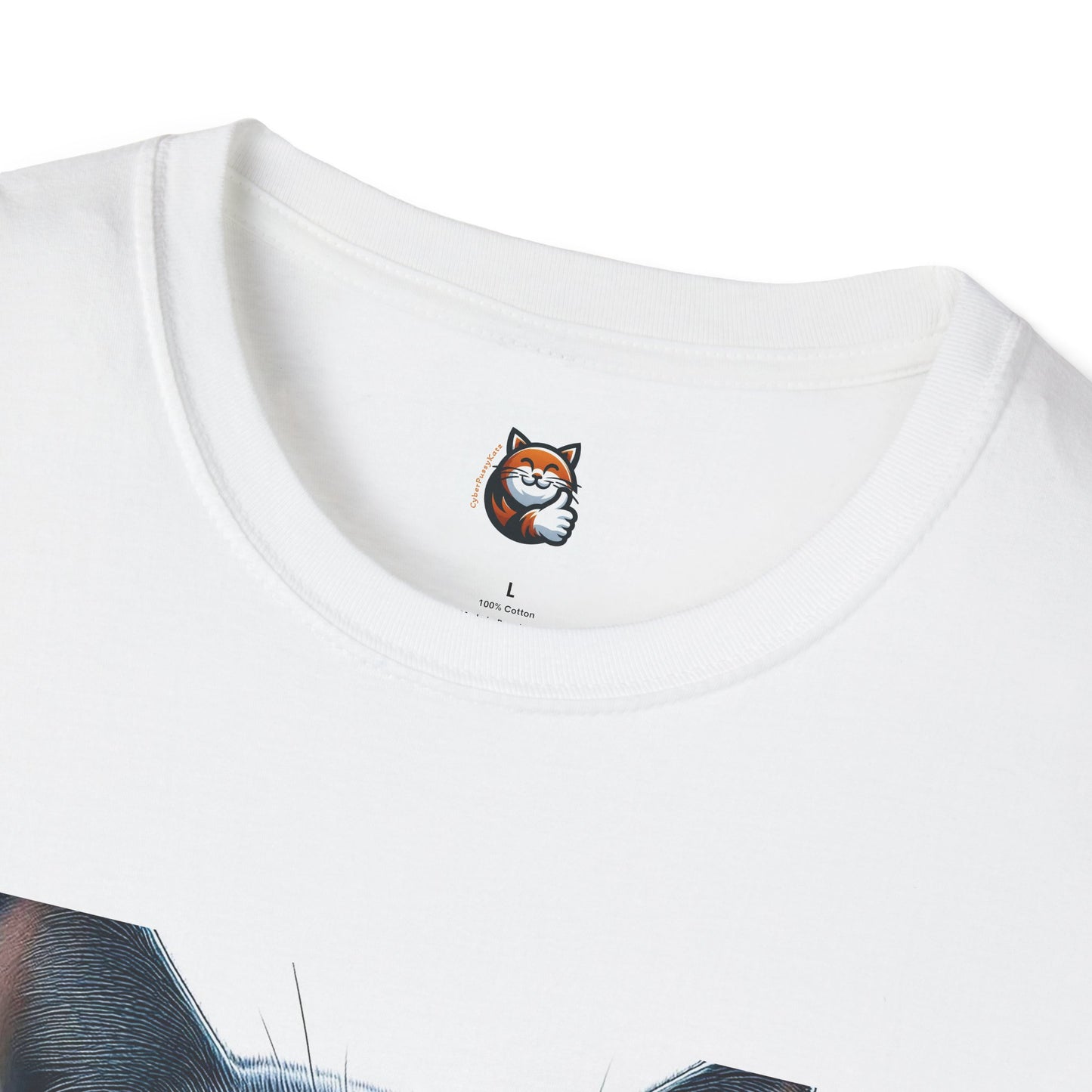 Russian Blue Cat suit and tie  T-Shirt