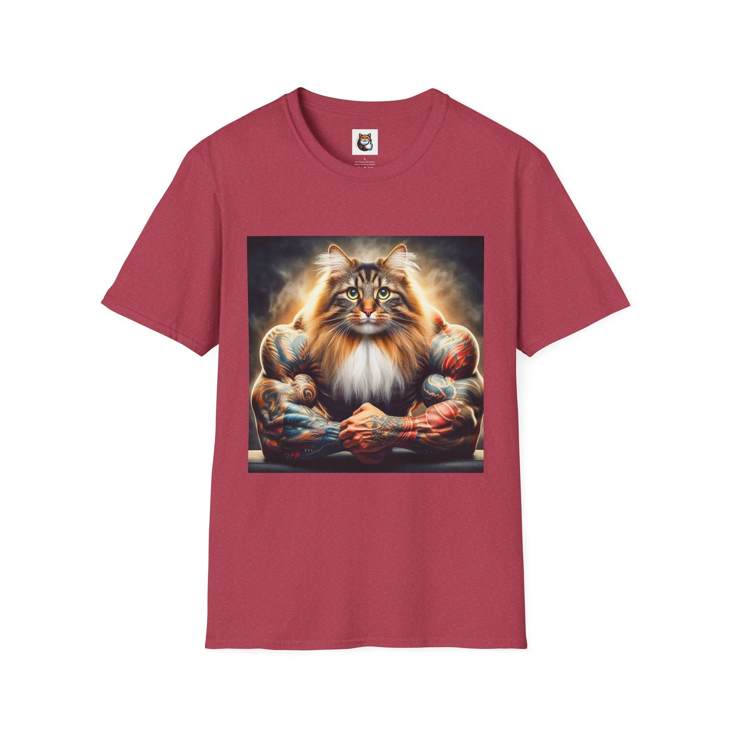 Norwegian Forest Cat Unisex Softstyle T-Shirt