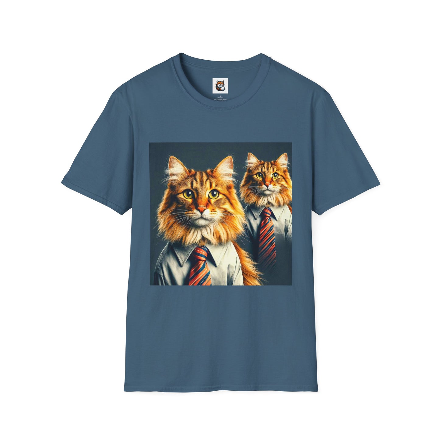 Norwegian Forest Cat Unisex Softstyle T-Shirt
