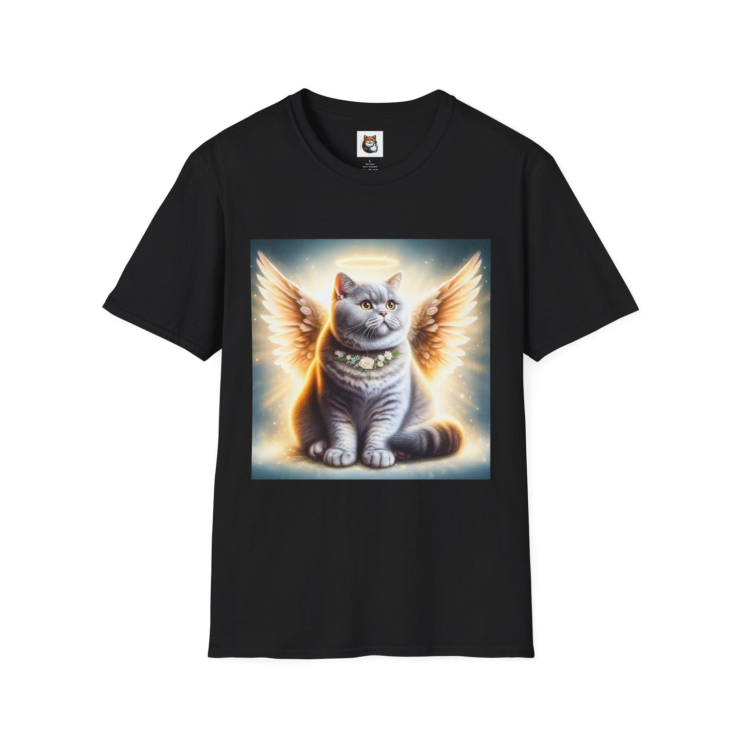 British Shorthair wings Softstyle T-Shirt