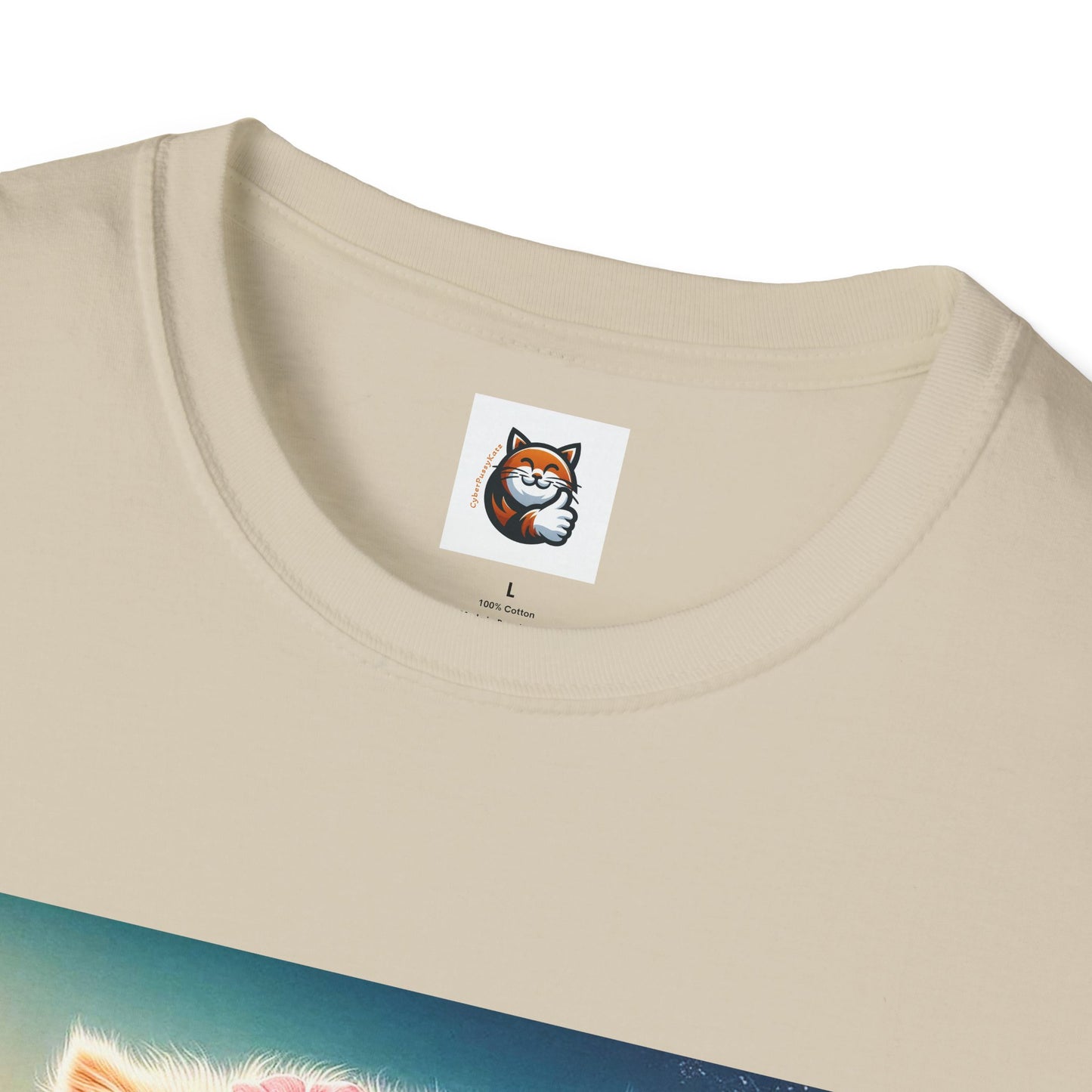 Selkirk Rex Cat T-Shirt beach babe