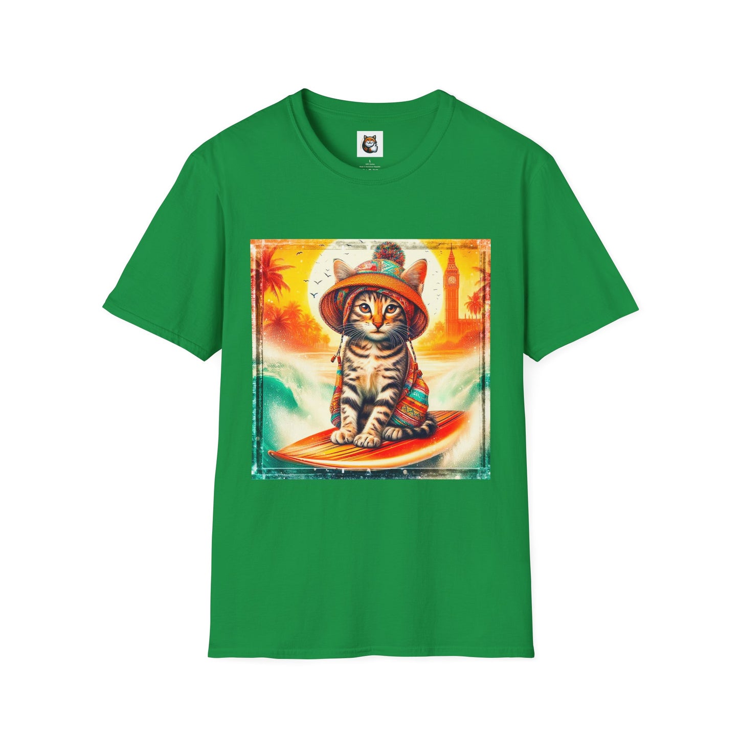 Domestic Cat Unisex Softstyle T-Shirt