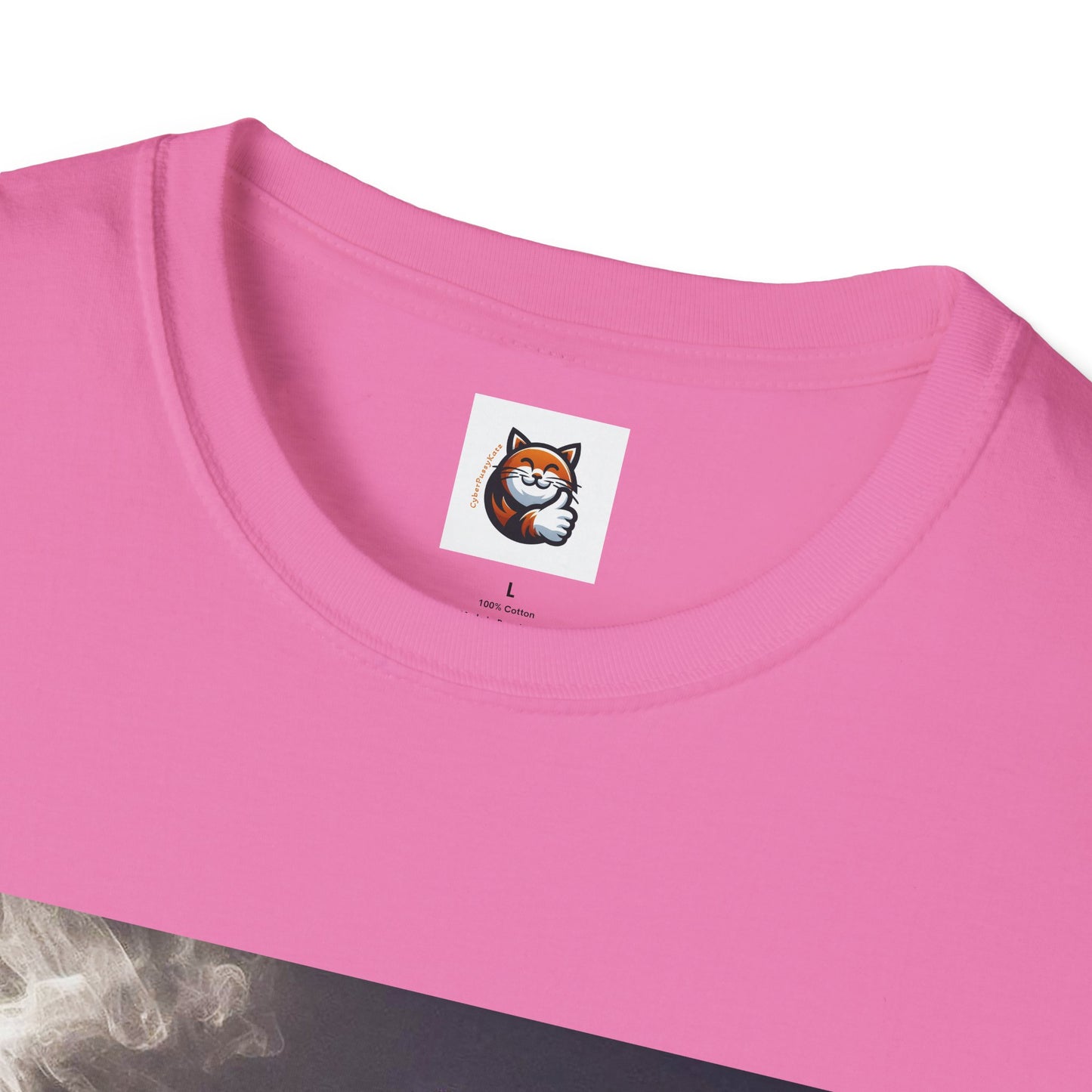Russian Blue Cat Unisex Softstyle T-Shirt