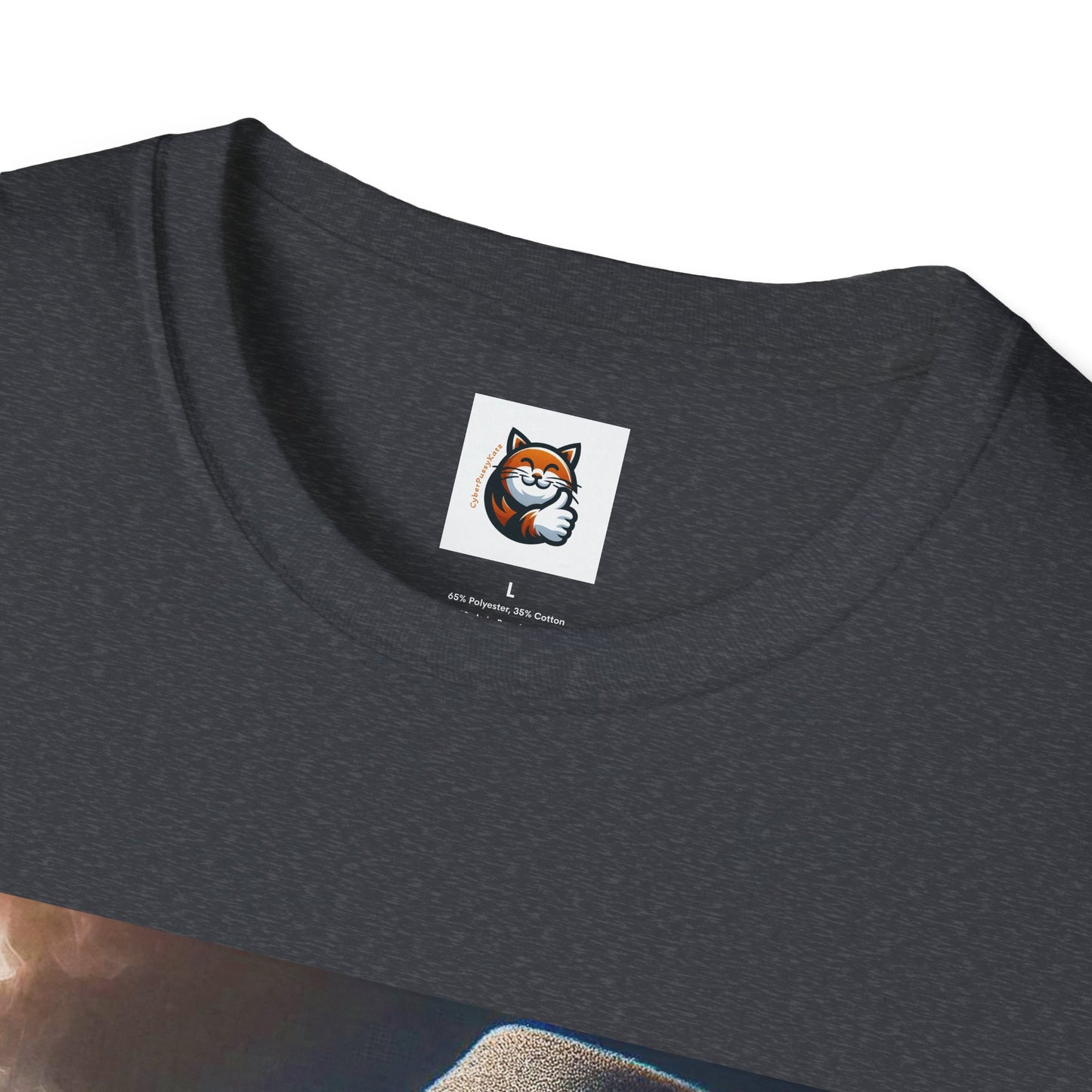 Russian Blue Cat whiskey drinking  T-Shirt