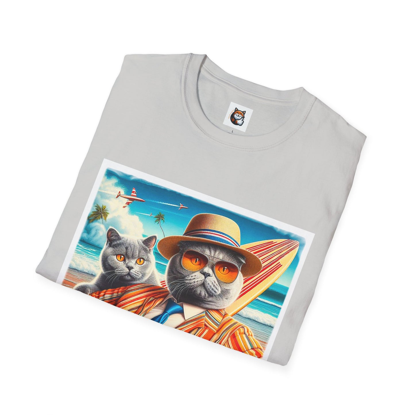 British Shorthair man in suit Softstyle T-Shirt