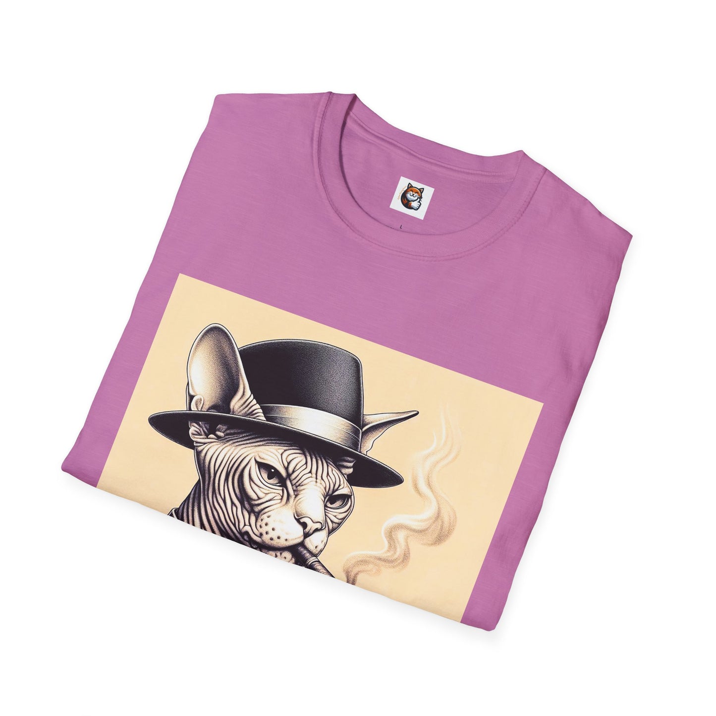 Sphynx Cat bar smoking