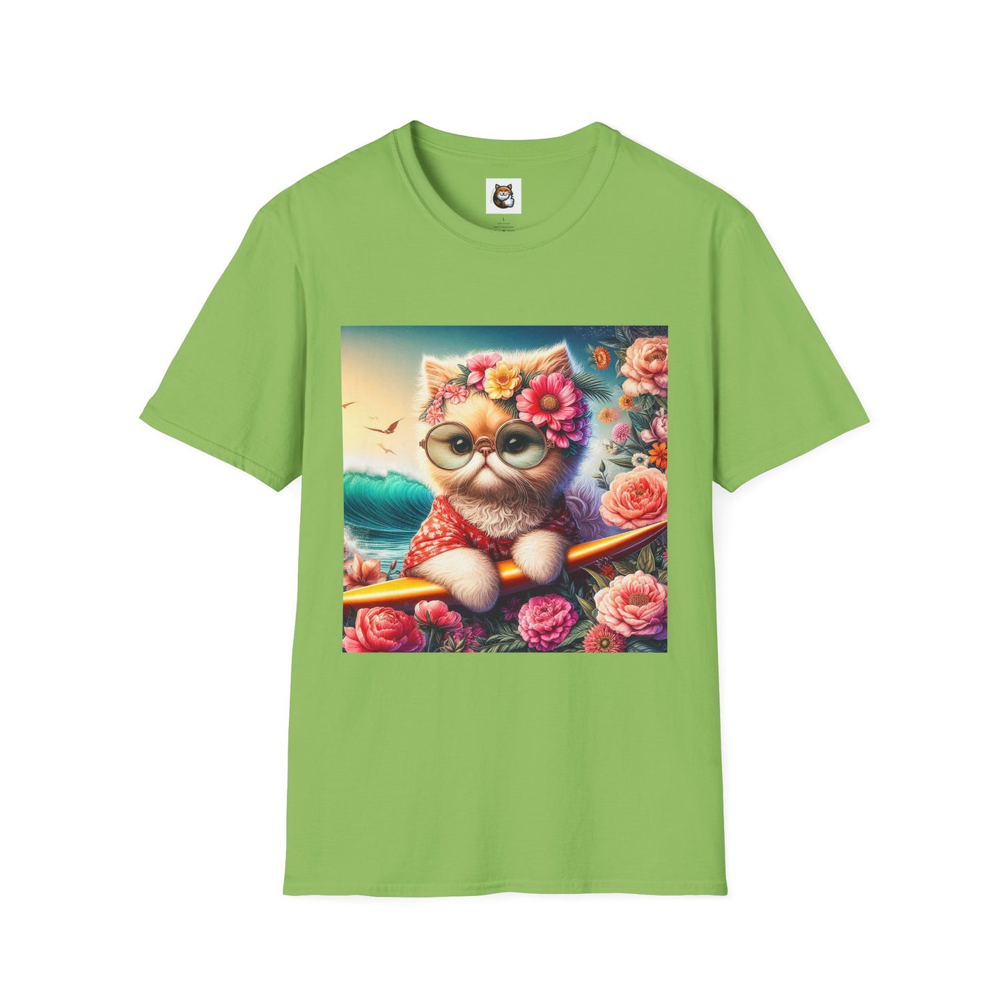 Selkirk Rex Cat T-Shirt beach babe