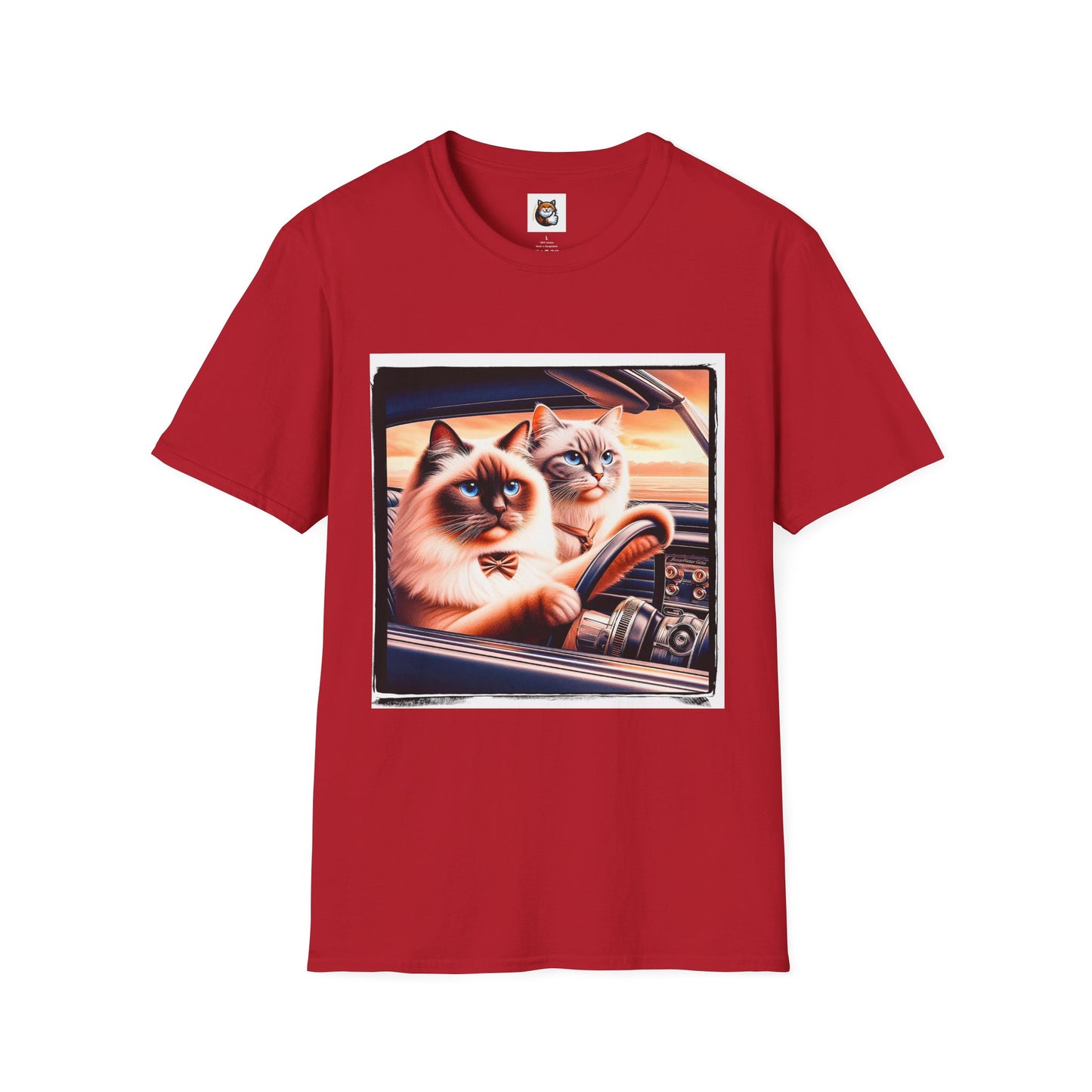 Wacky Birman Unisex Softstyle T-Shirt